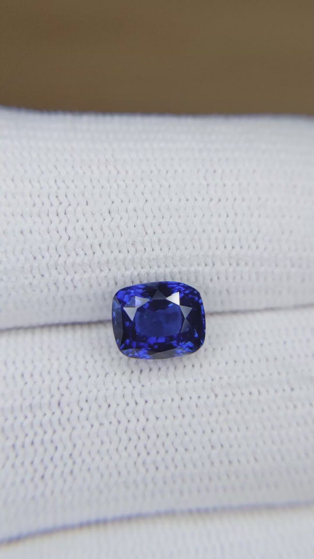 2.59 Ct. Blue Sapphire from Madagascar Size Video