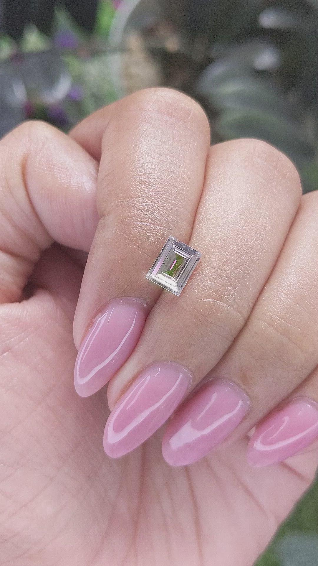 1.16 Ct. Peach Sapphire from Africa Size Video