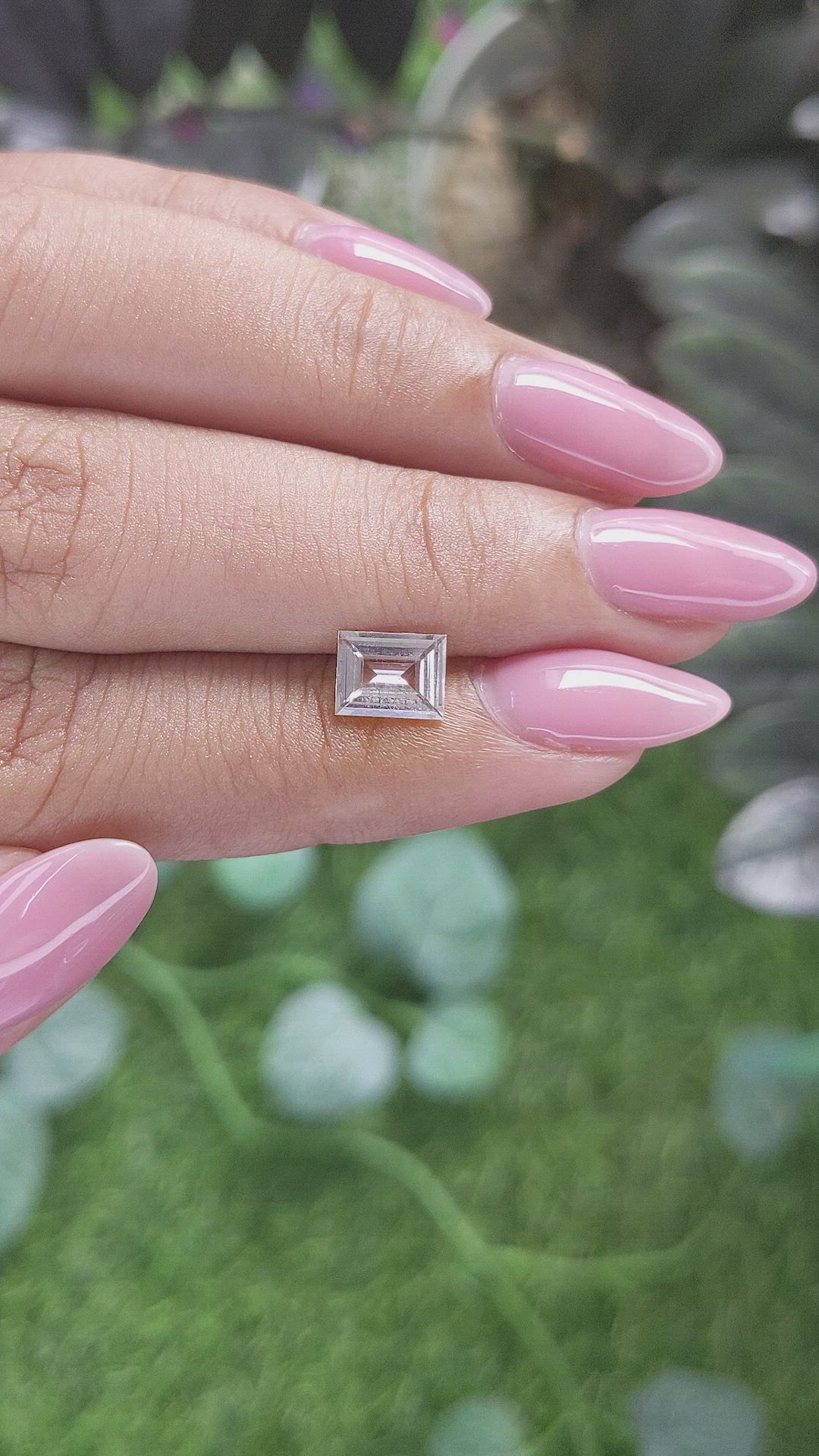 1.16 Ct. Peach Sapphire from Africa Size Video
