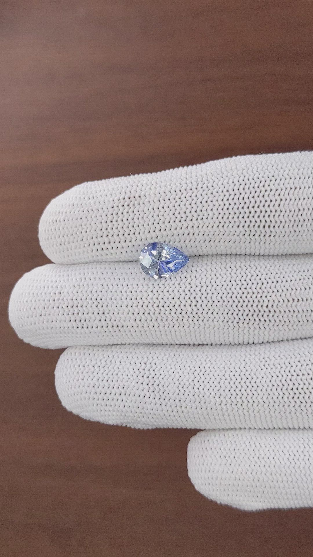 1.86 Ct. Blue Sapphire from Ceylon (Sri Lanka) Size Video