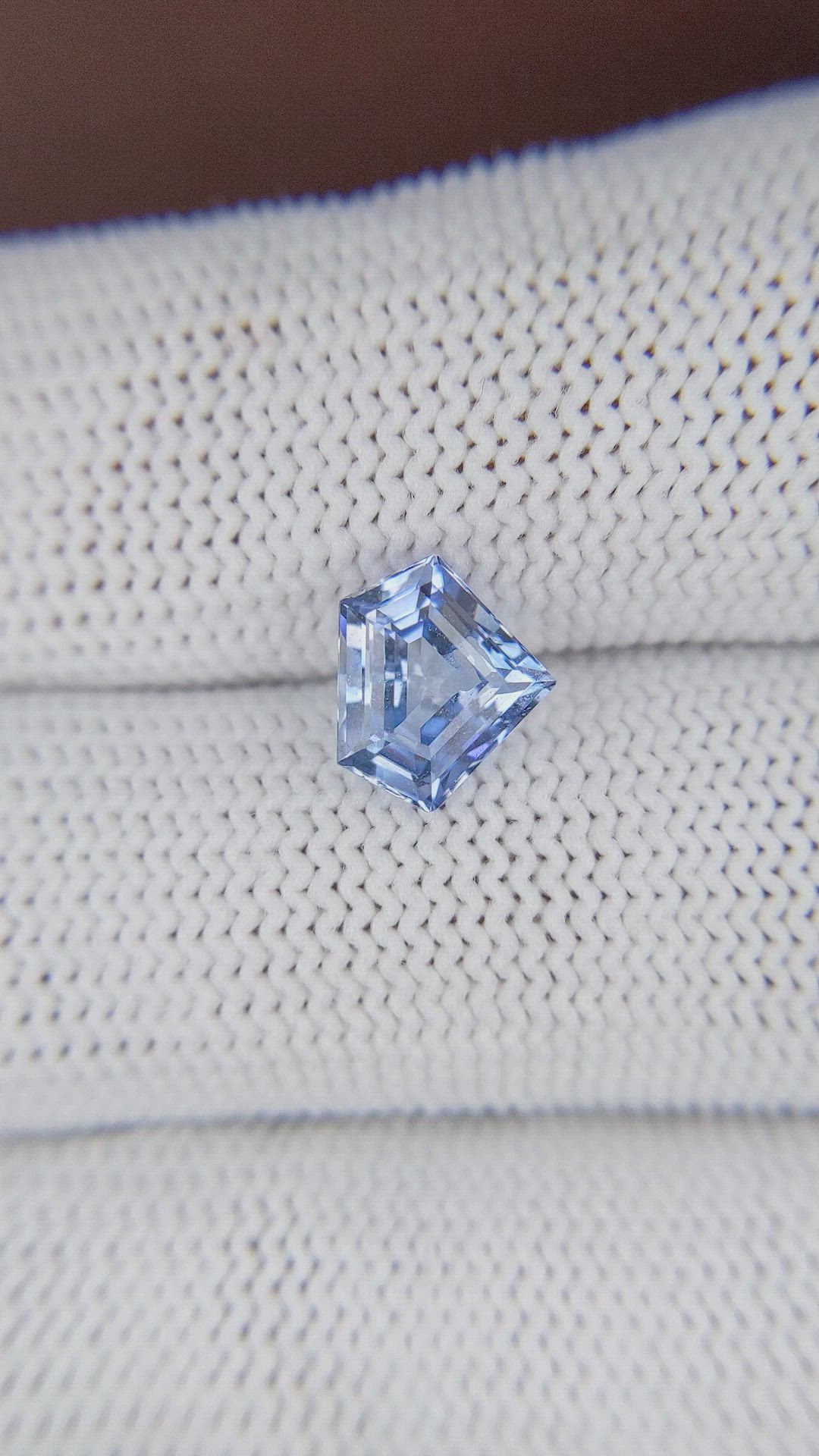 2.09 Ct. Blue Sapphire from Ceylon (Sri Lanka) Size Video