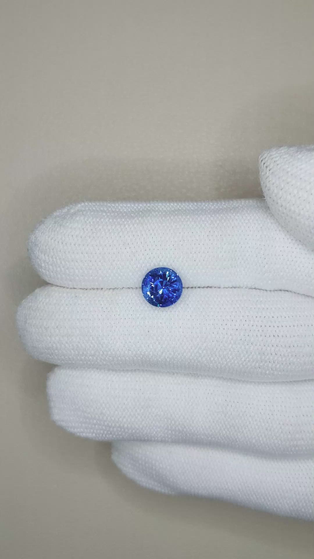 2.61 Ct. Blue Sapphire from Madagascar Size Video