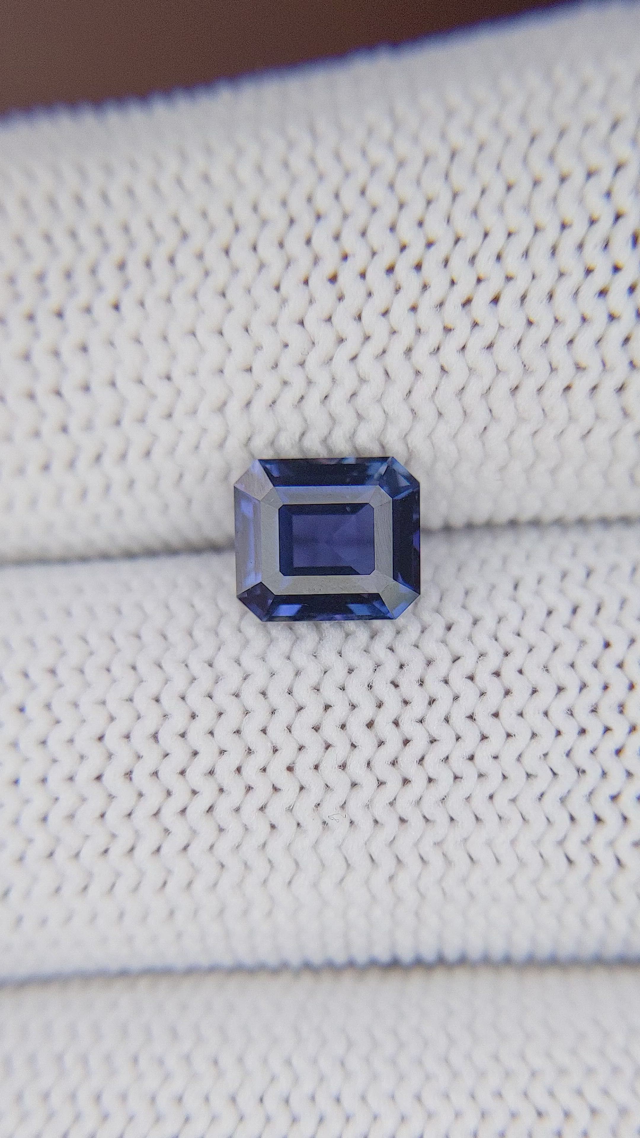 1.69 Ct. Color Change Sapphire from Madagascar Size Video
