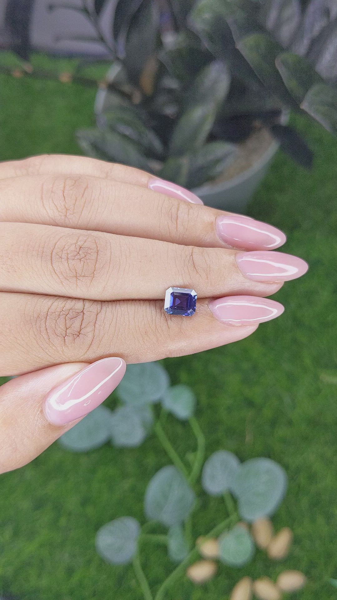 1.69 Ct. Color Change Sapphire from Madagascar Size Video