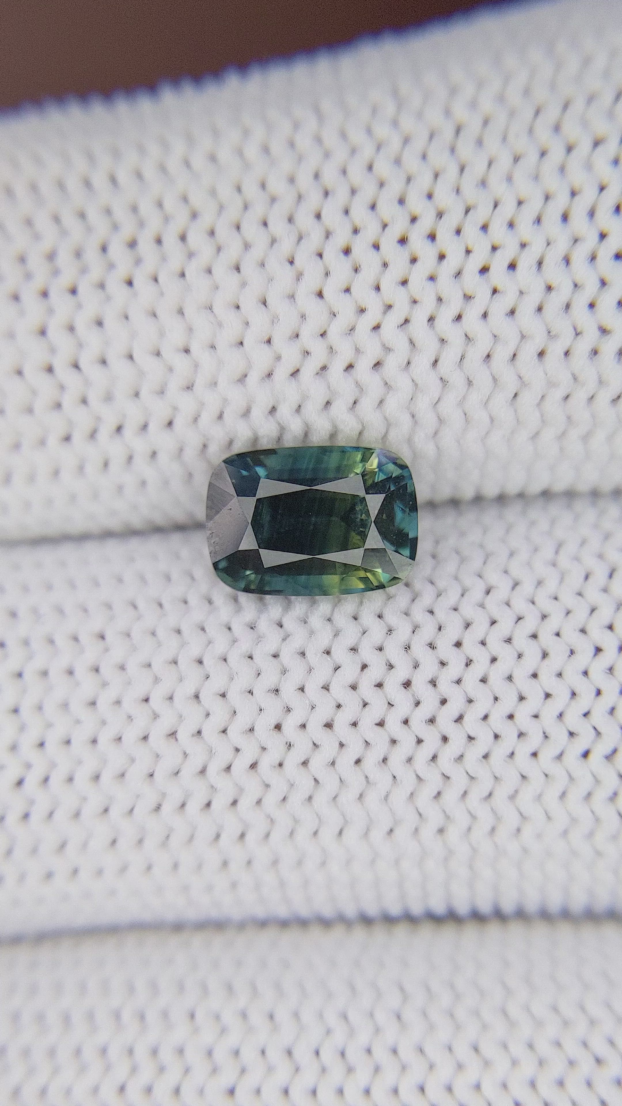 2.20 Ct. Bi Color Sapphire from Madagascar Size Video