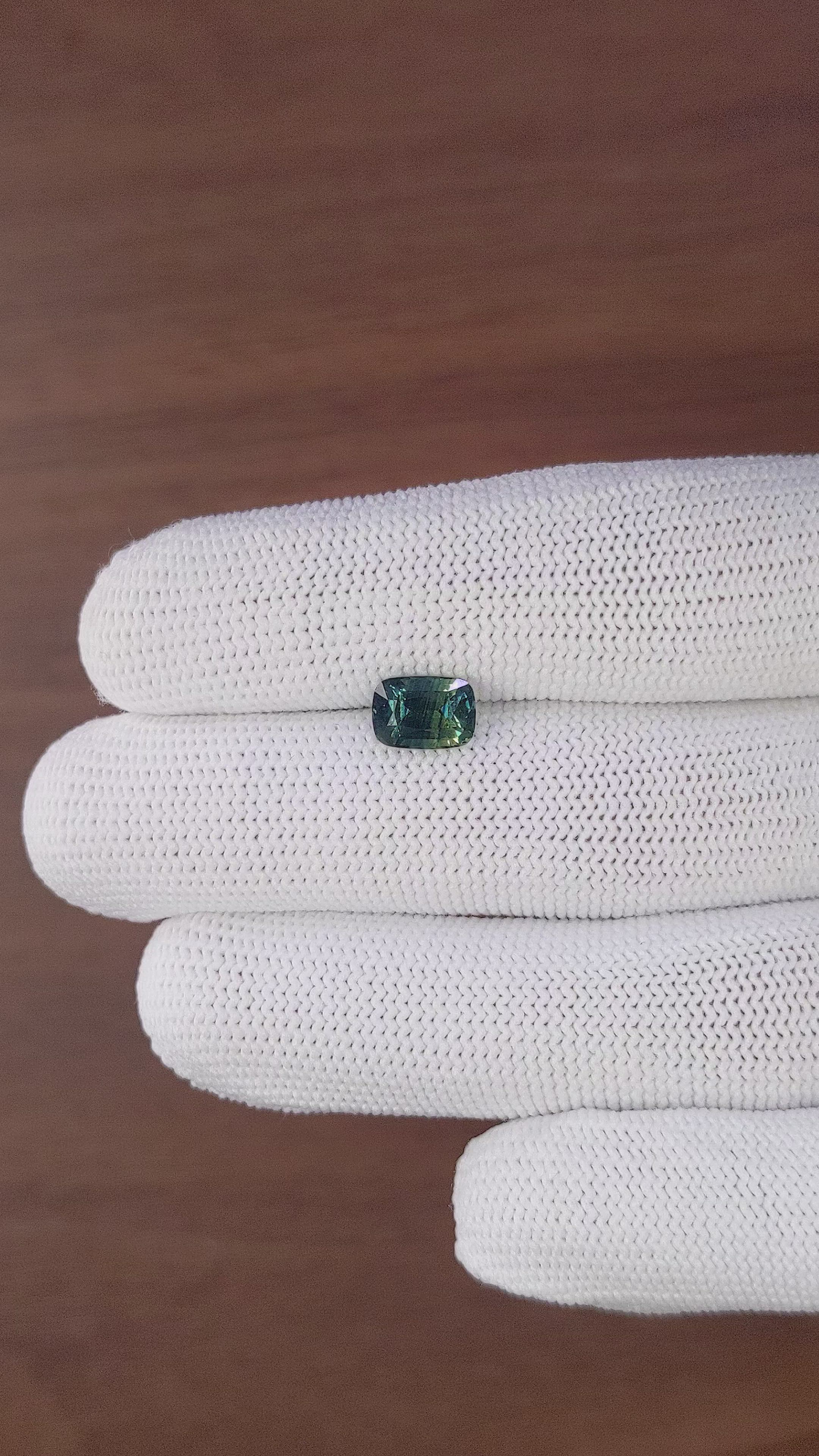 2.20 Ct. Bi Color Sapphire from Madagascar Size Video