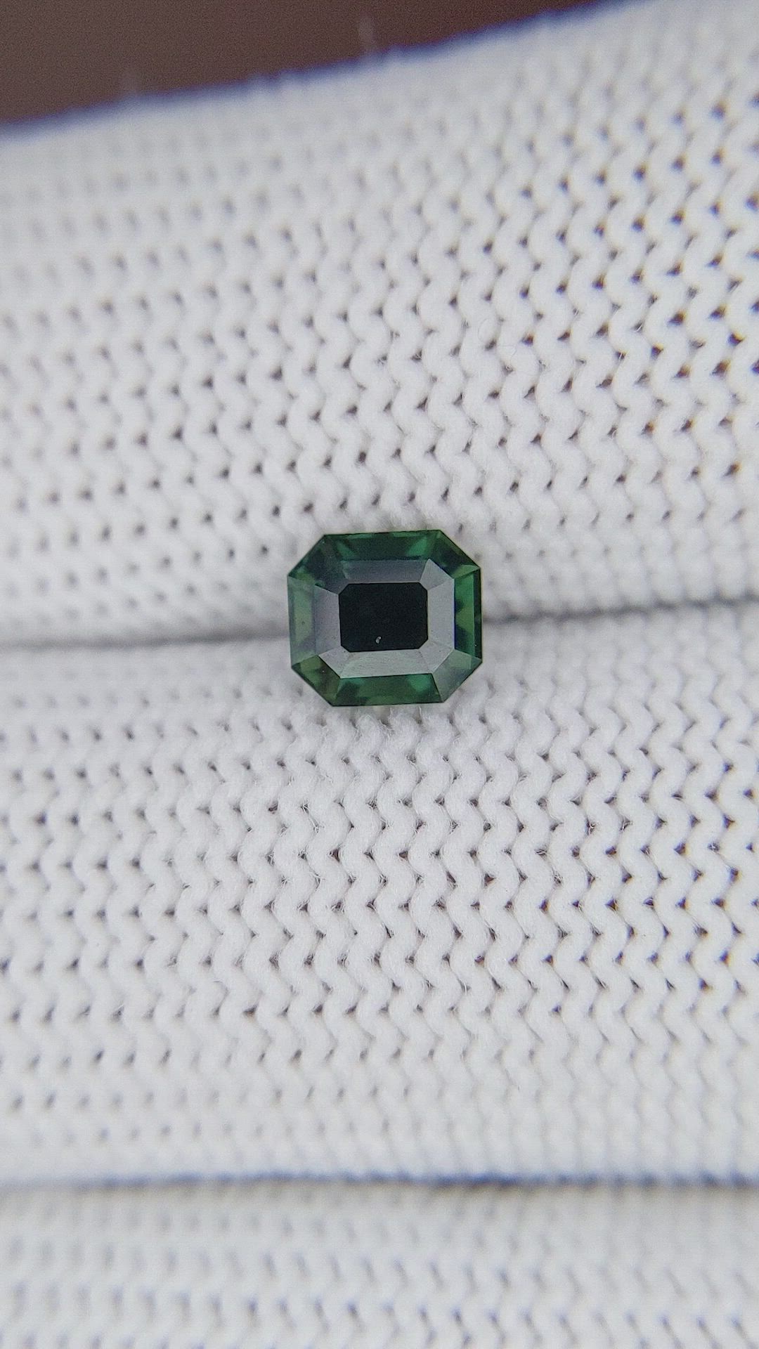 1.16 Ct. Bluish Green Sapphire from Australia Size Video