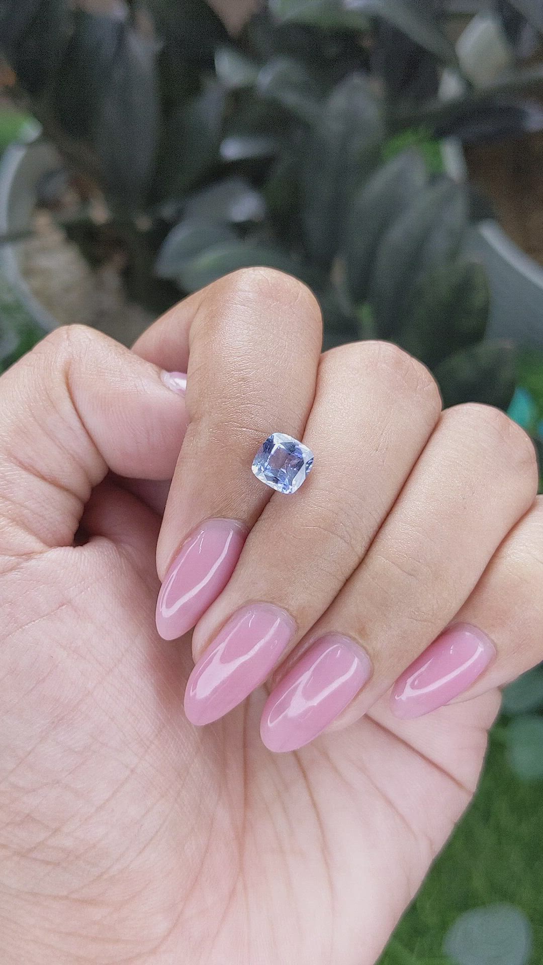 1.47 Ct. Blue Sapphire from Tanzania Size Video