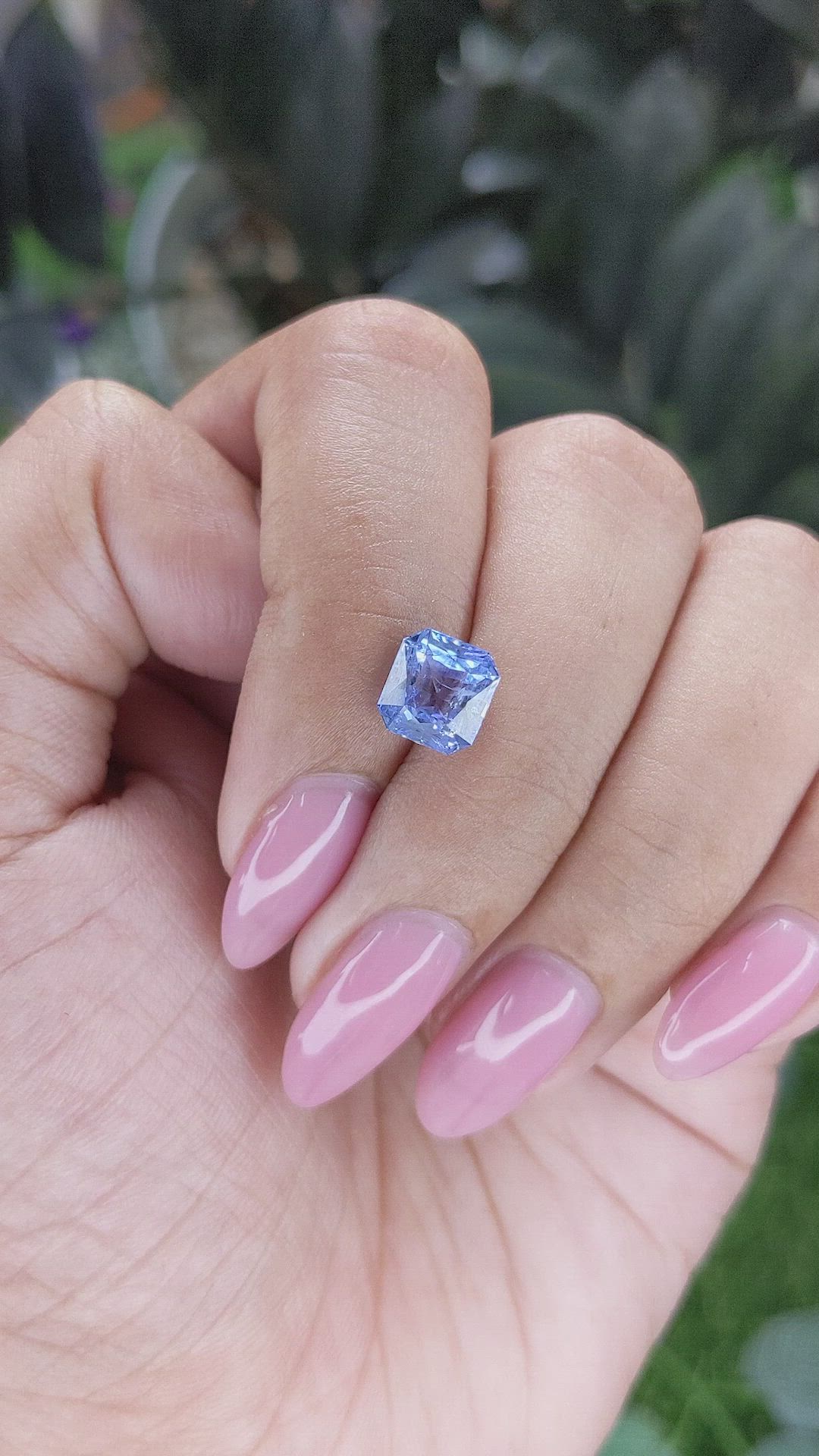 2.60 Ct. Blue Sapphire from Tanzania Size Video