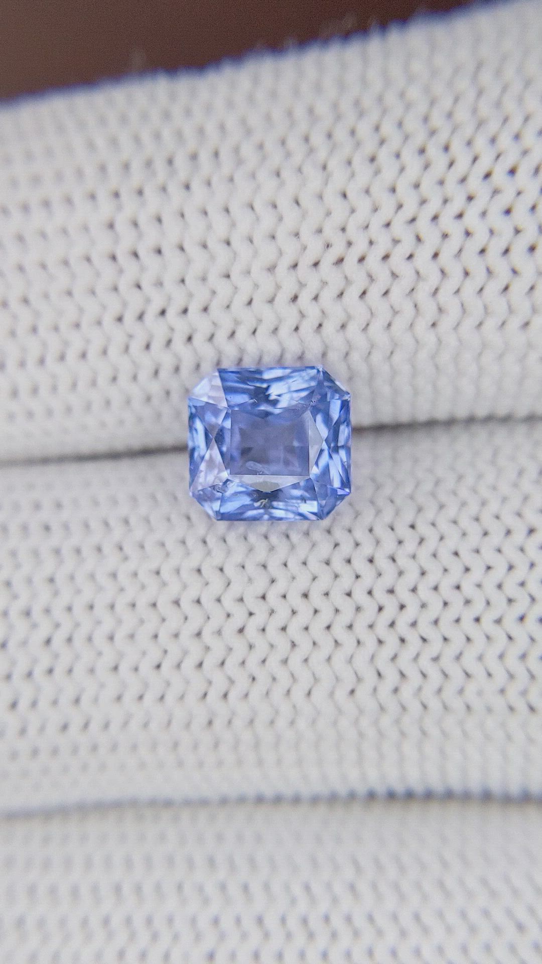 2.60 Ct. Blue Sapphire from Tanzania Size Video