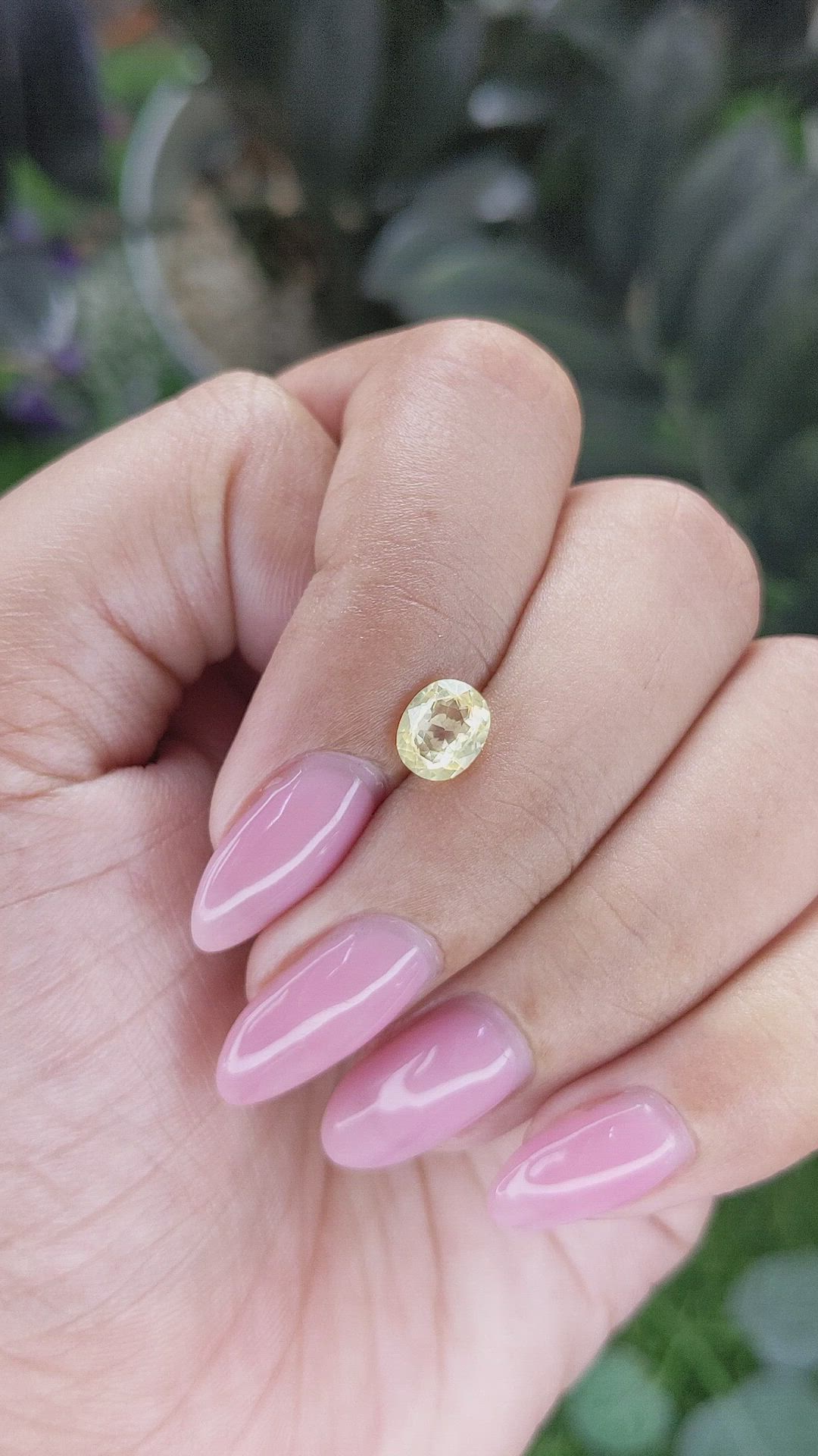 1.13 Ct. Yellow Sapphire from Tanzania Size Video