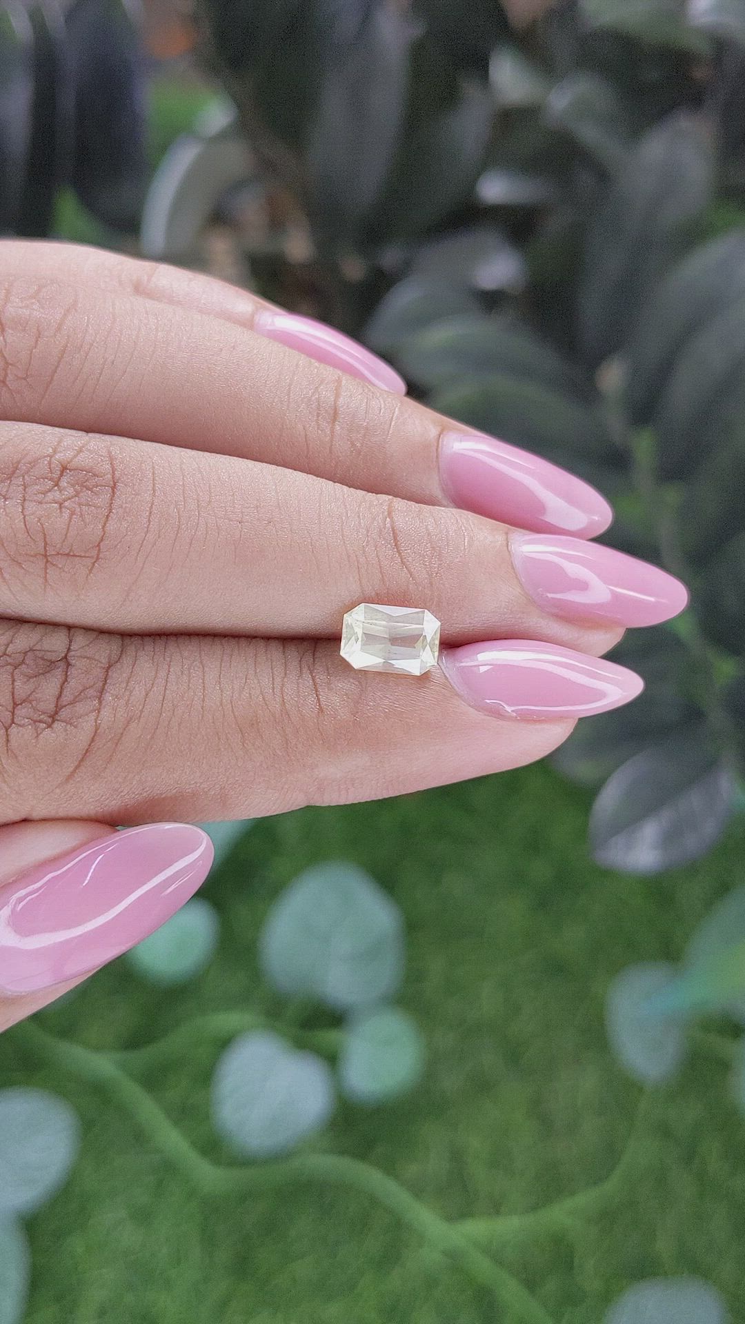 1.56 Ct. Yellow Sapphire from Tanzania Size Video
