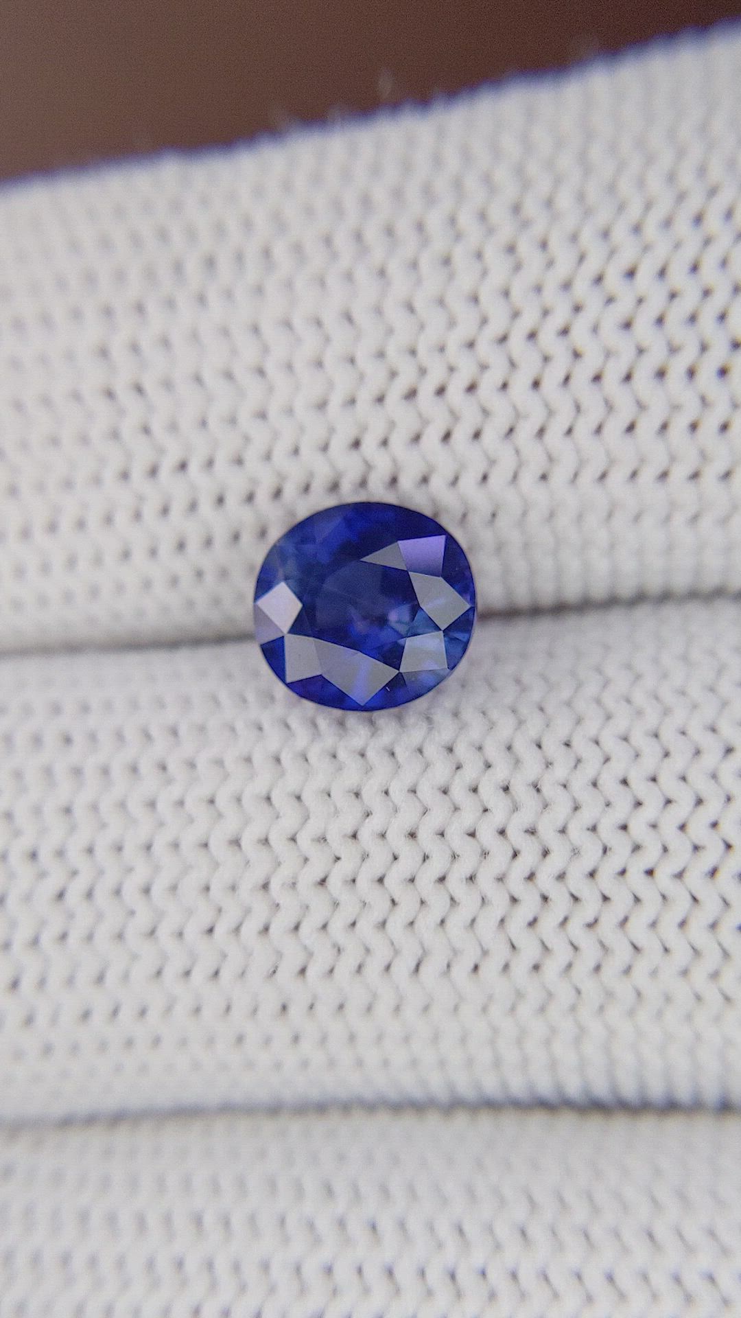2.15 Ct. Blue Sapphire from Tanzania Size Video