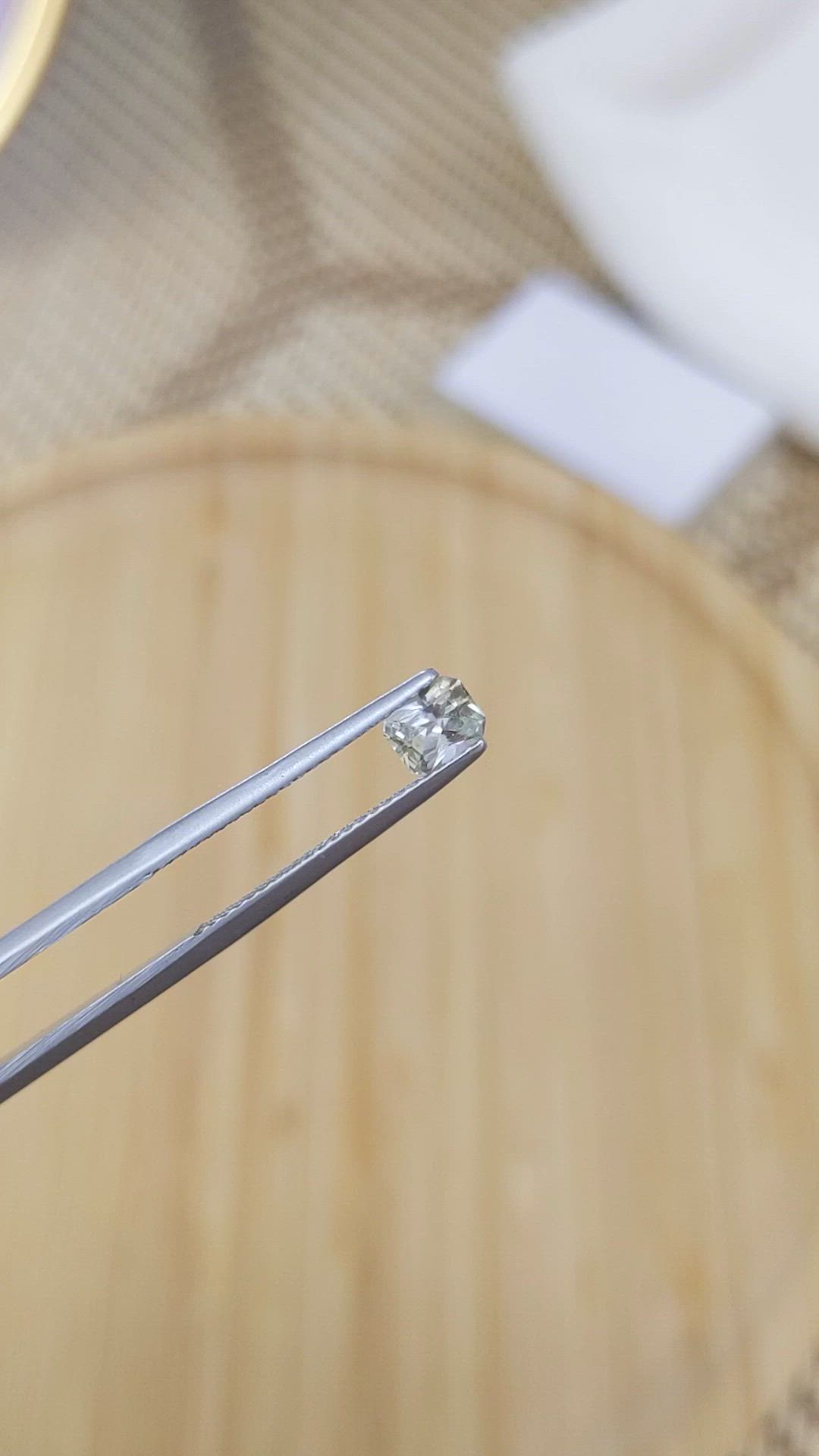 0.50 Ct. Yellow Sapphire from Ceylon (Sri Lanka) Size Video