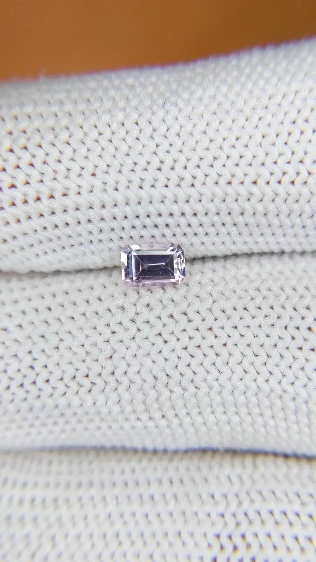 0.53 Ct. Pink Sapphire from Ceylon (Sri Lanka) Size Video