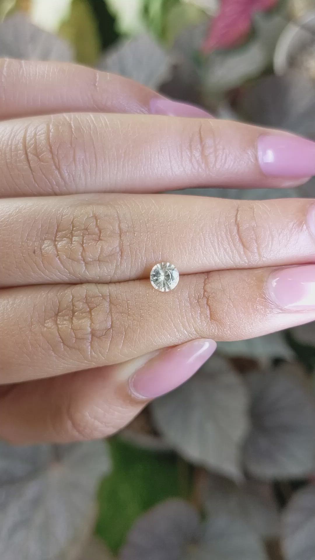 0.56 Ct. Yellow Sapphire from Ceylon (Sri Lanka) Size Video