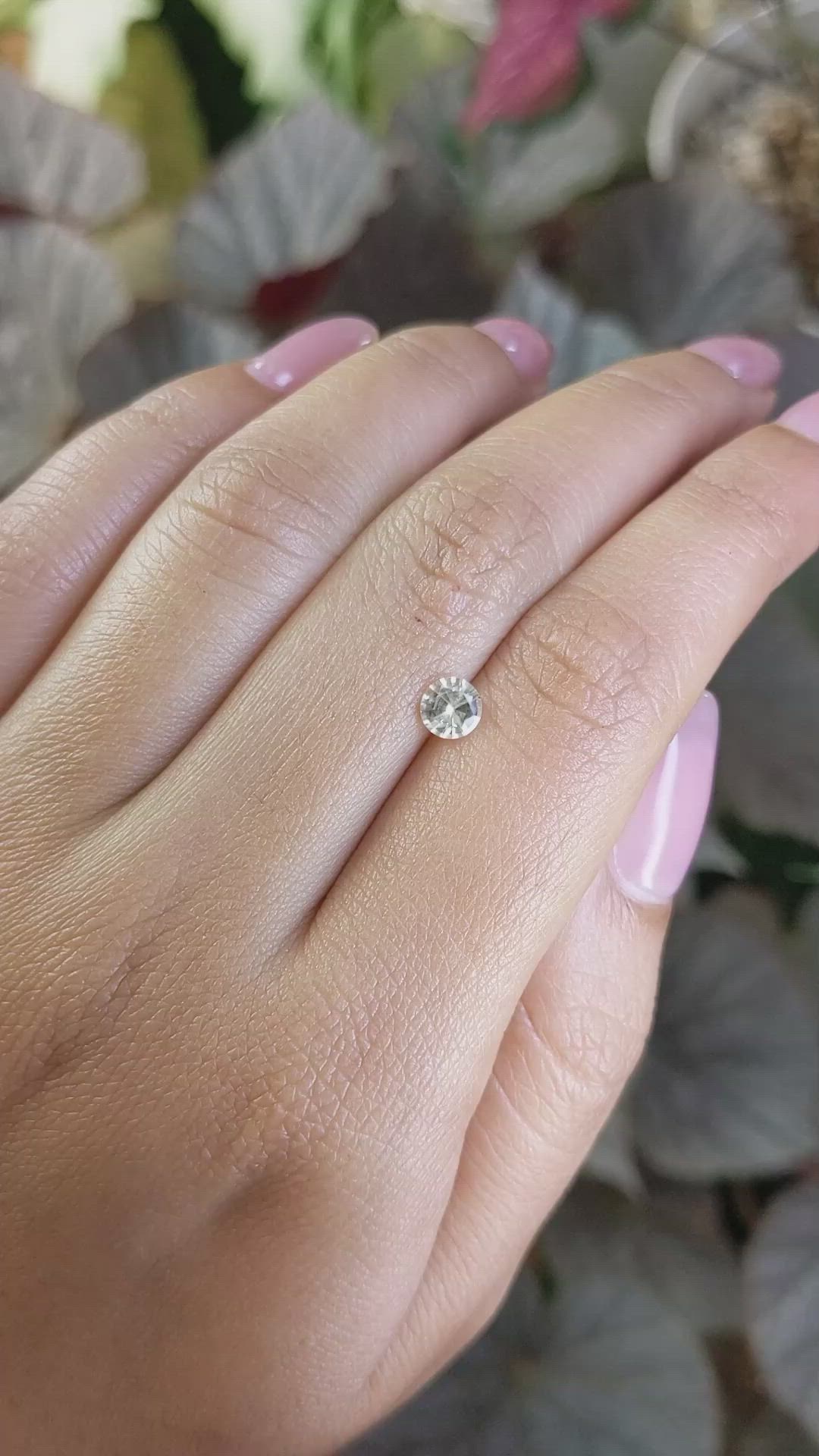 0.56 Ct. Yellow Sapphire from Ceylon (Sri Lanka) Size Video