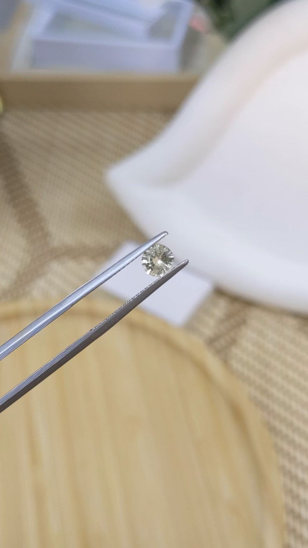 0.56 Ct. Yellow Sapphire from Ceylon (Sri Lanka) Size Video