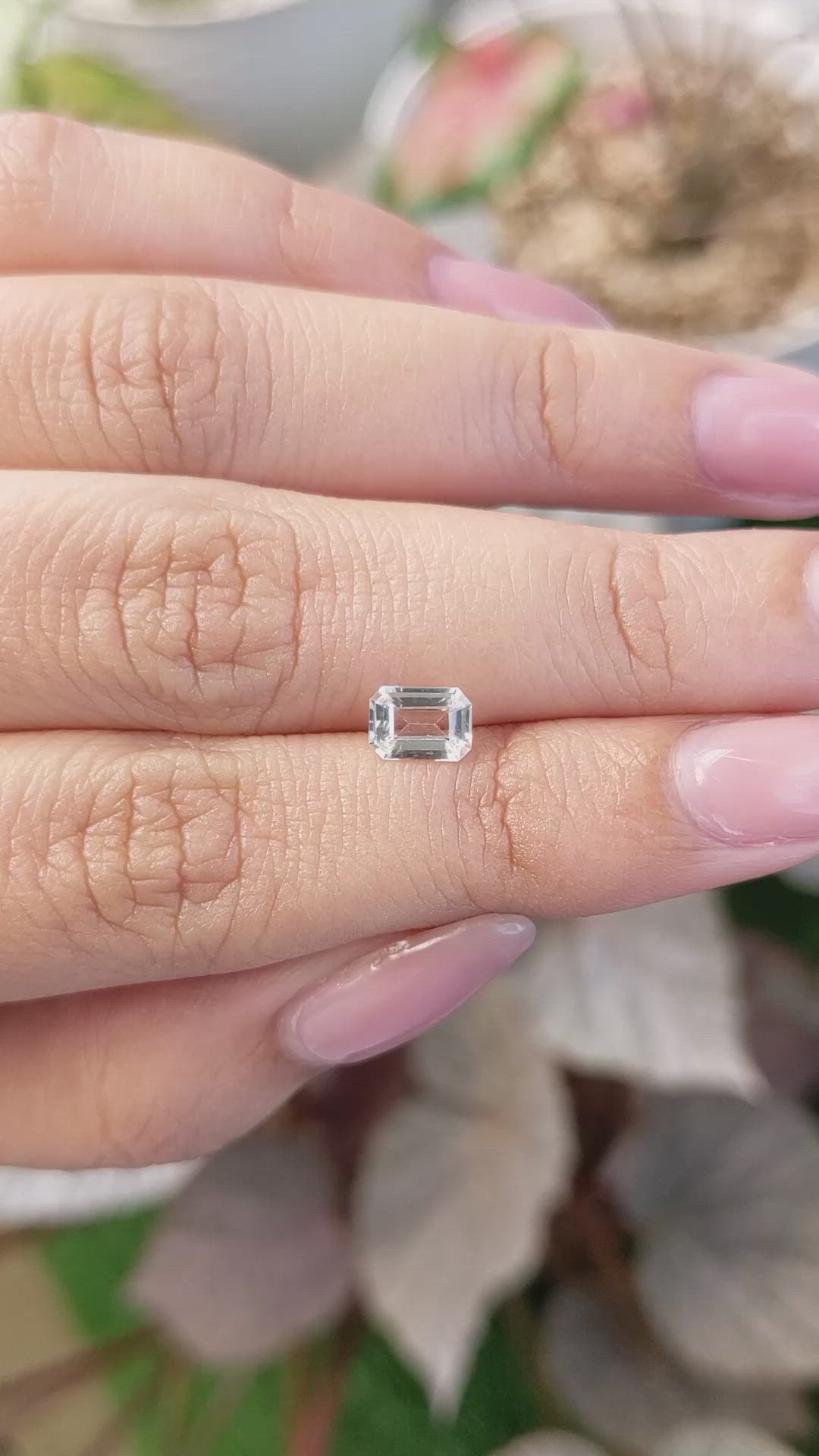 0.76 Ct. Yellow Sapphire from Ceylon (Sri Lanka) Size Video