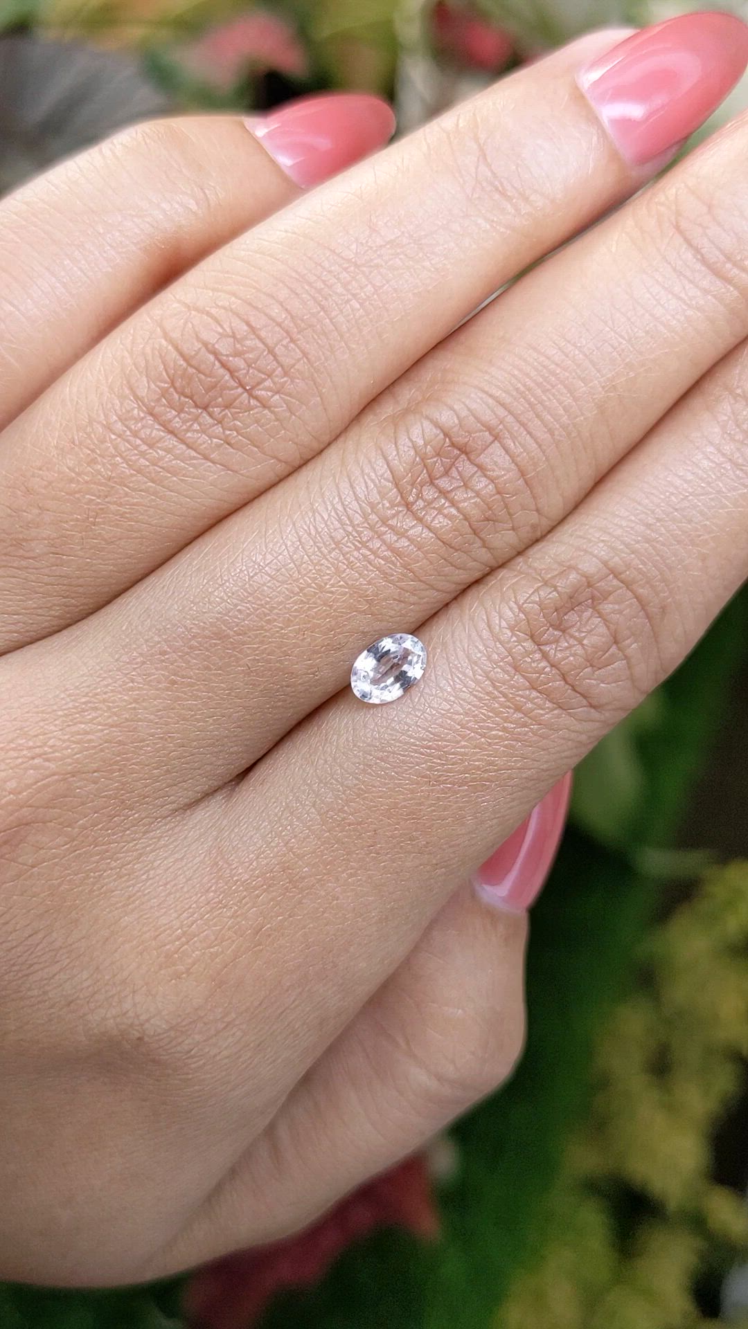 0.67 Ct. Yellow Sapphire from Ceylon (Sri Lanka) Size Video