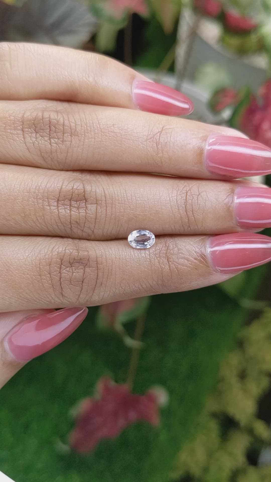 0.67 Ct. Yellow Sapphire from Ceylon (Sri Lanka) Size Video
