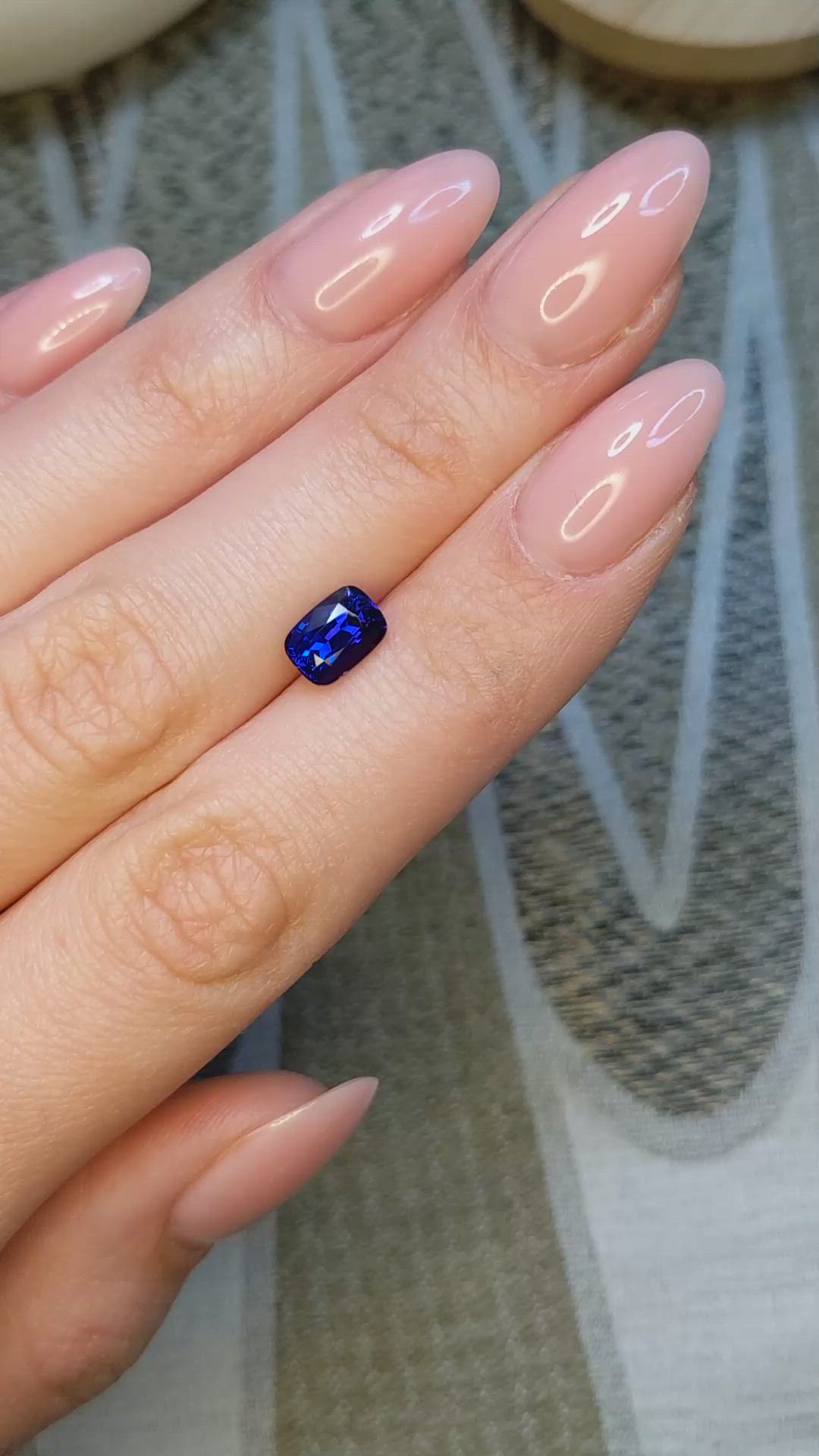 2.03 Ct. Color Change Sapphire from Ceylon (Sri Lanka) Size Video