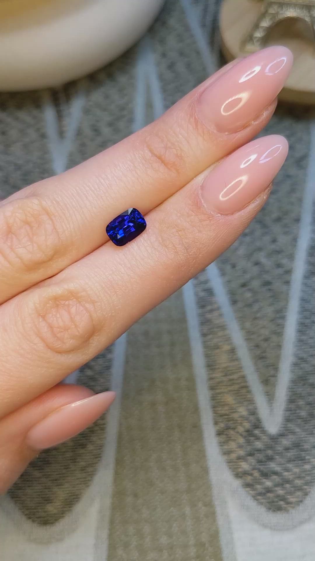 2.03 Ct. Color Change Sapphire from Ceylon (Sri Lanka) Size Video