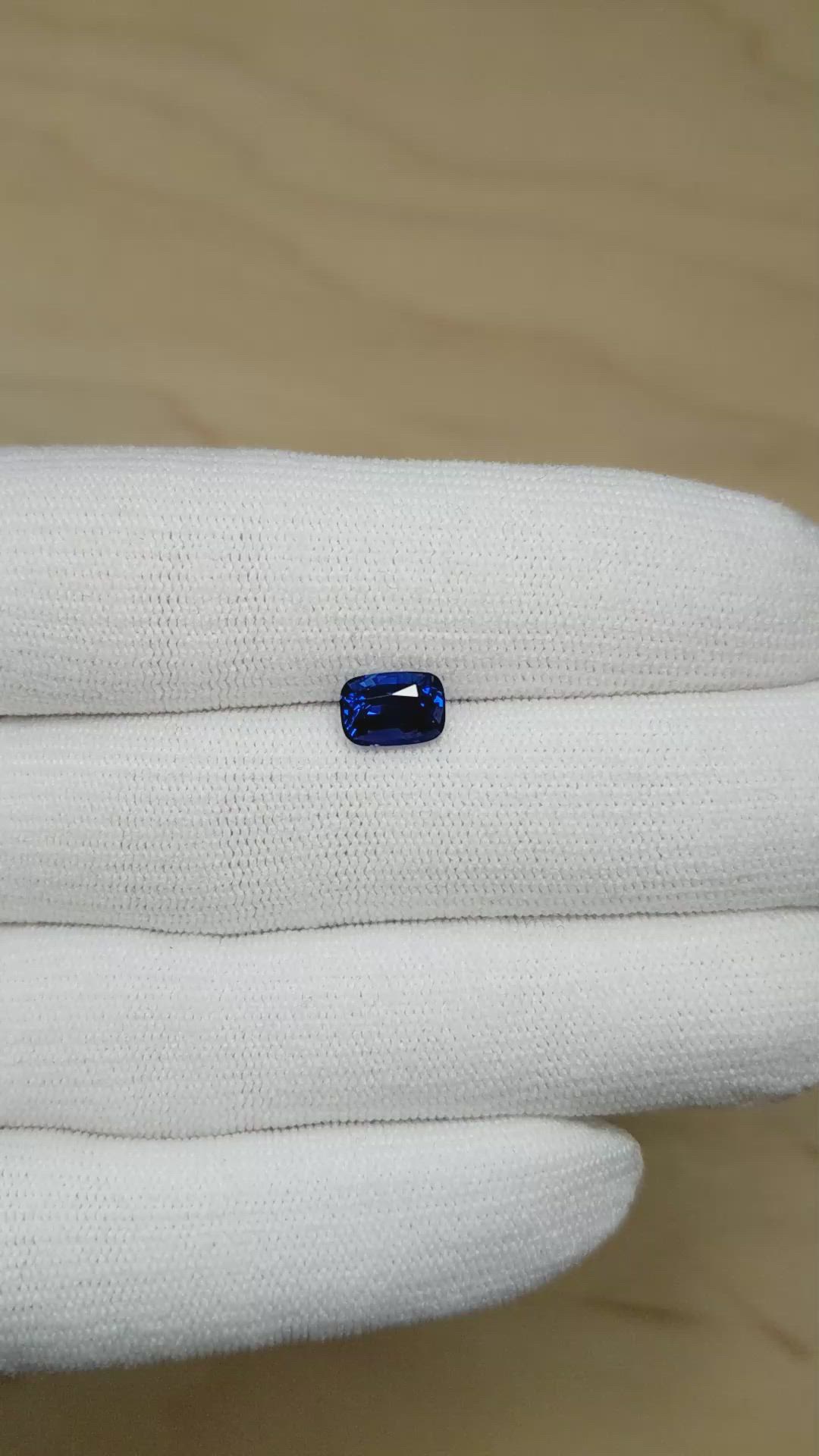 2.03 Ct. Color Change Sapphire from Ceylon (Sri Lanka) Size Video
