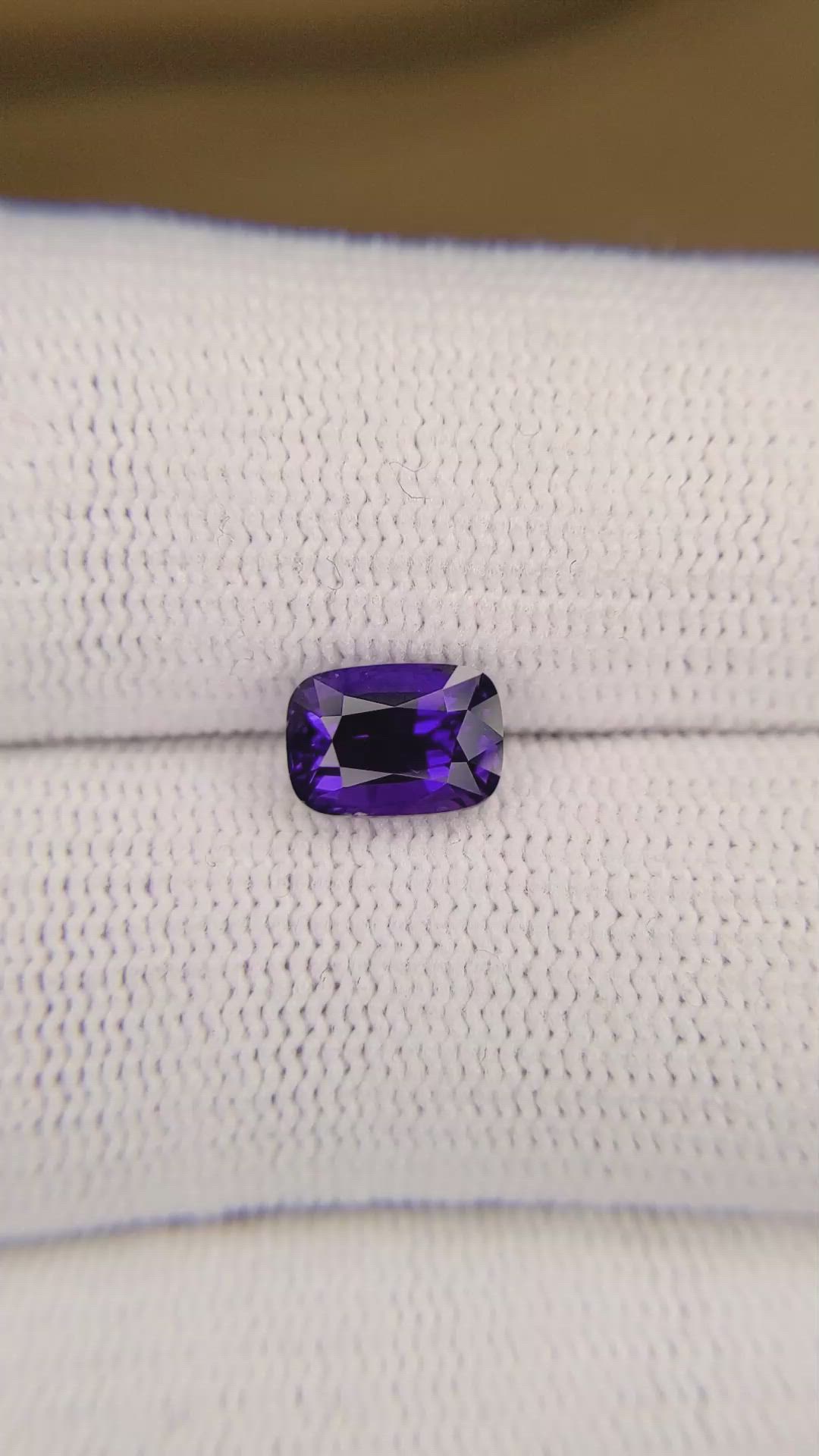2.03 Ct. Color Change Sapphire from Ceylon (Sri Lanka) Size Video