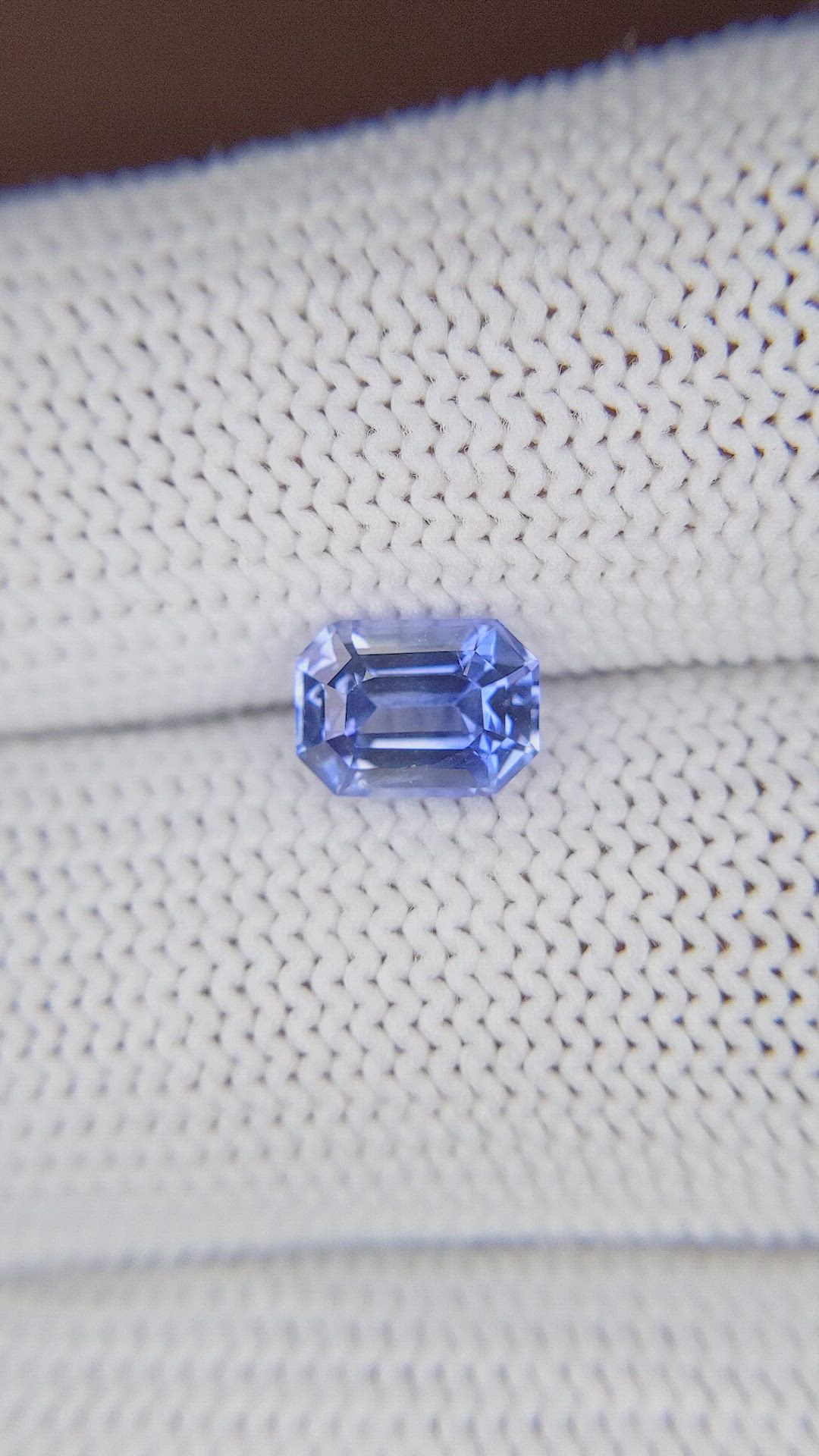 1.59 Ct. Blue Sapphire from Ceylon (Sri Lanka) Size Video