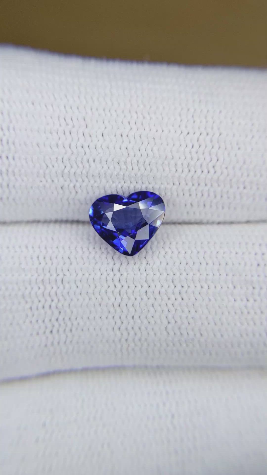 2.05 Ct. Blue Sapphire from Ceylon (Sri Lanka) Size Video
