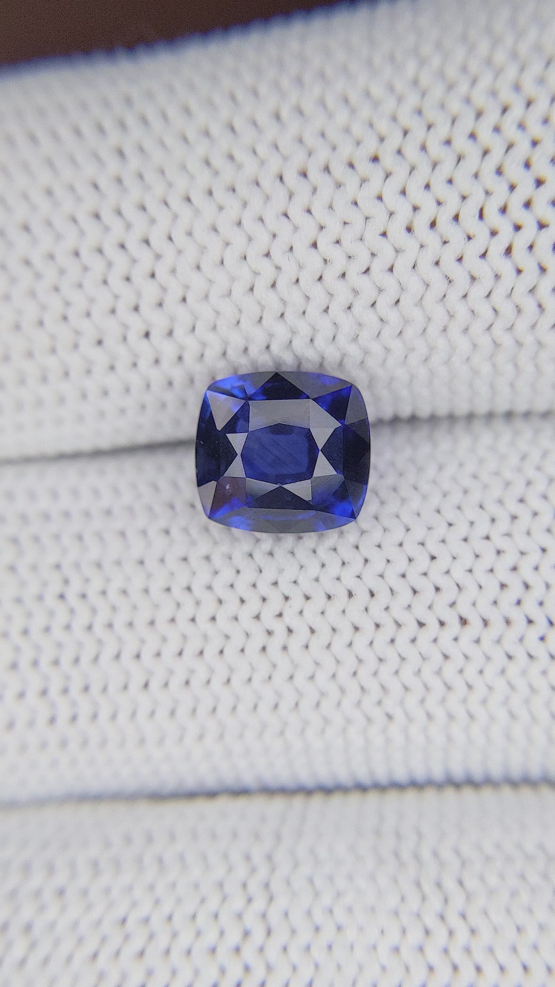3.14 Ct. Blue Sapphire from Madagascar Size Video