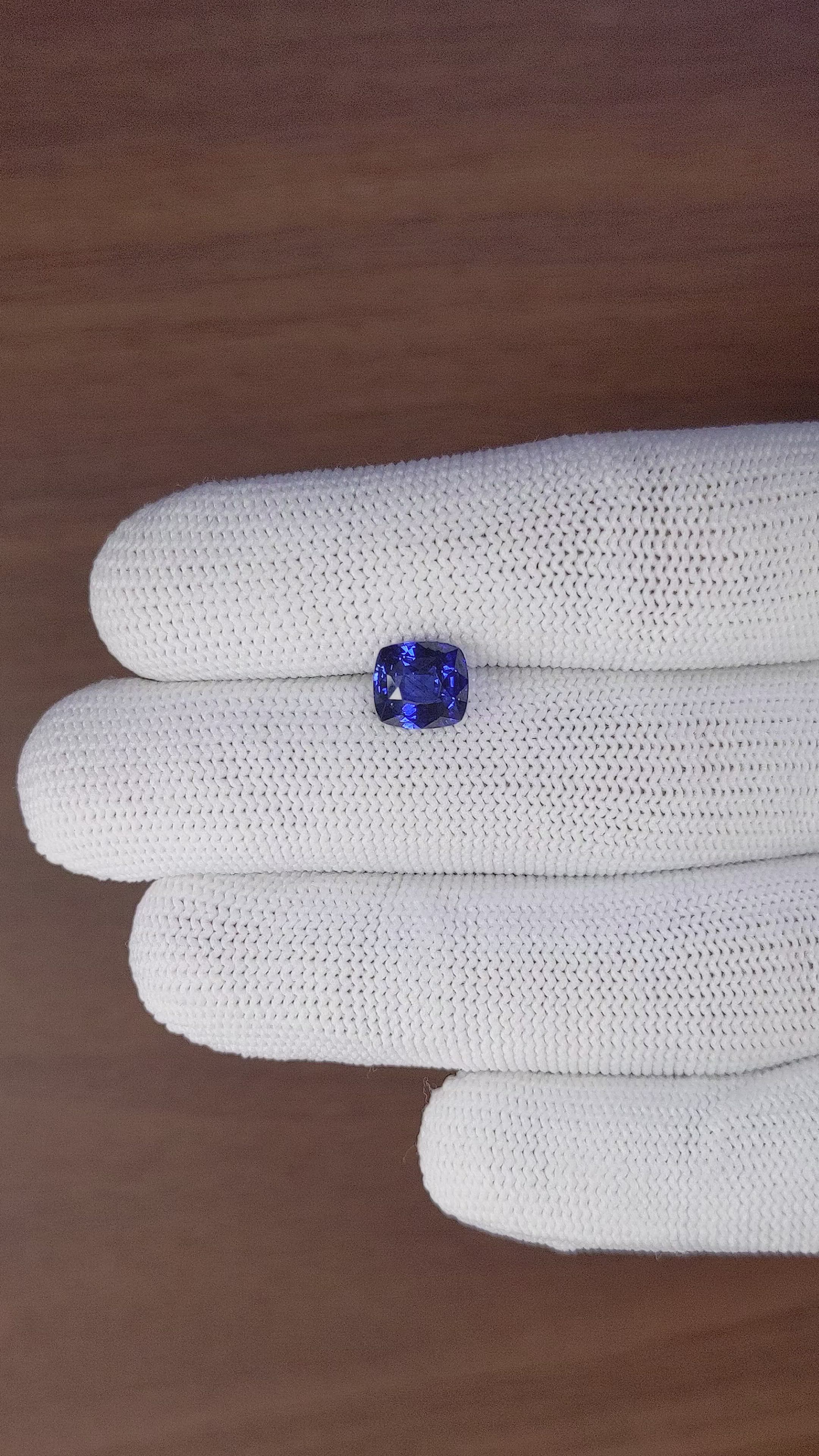 3.14 Ct. Blue Sapphire from Madagascar Size Video