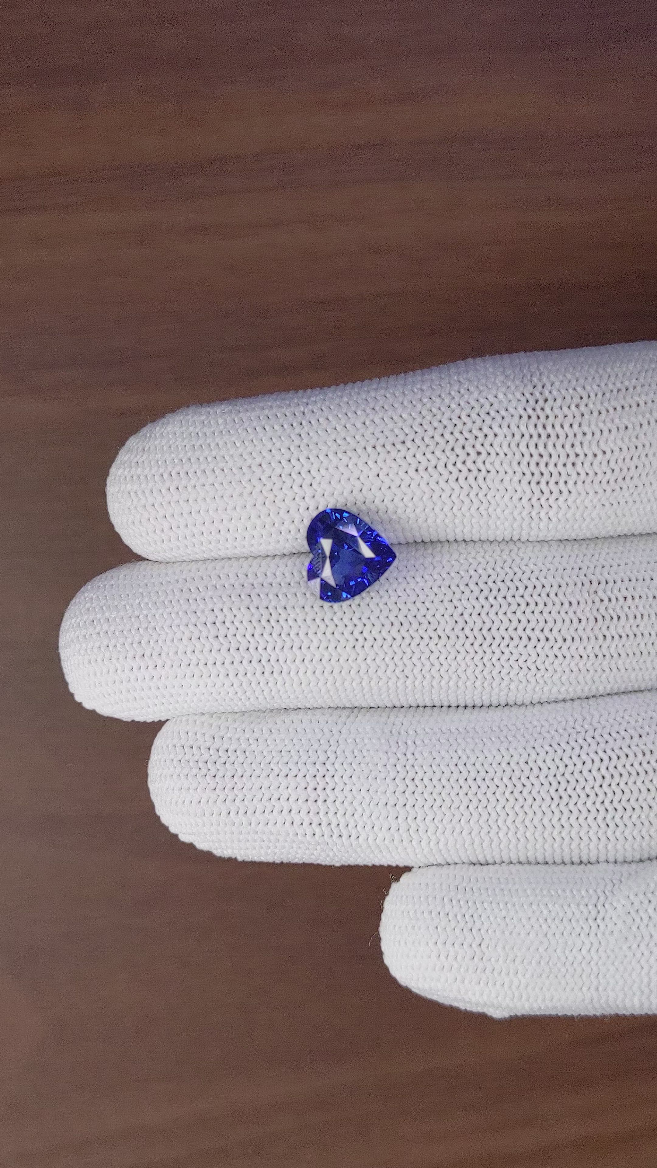 4.04 Ct. Blue Sapphire from Madagascar Size Video