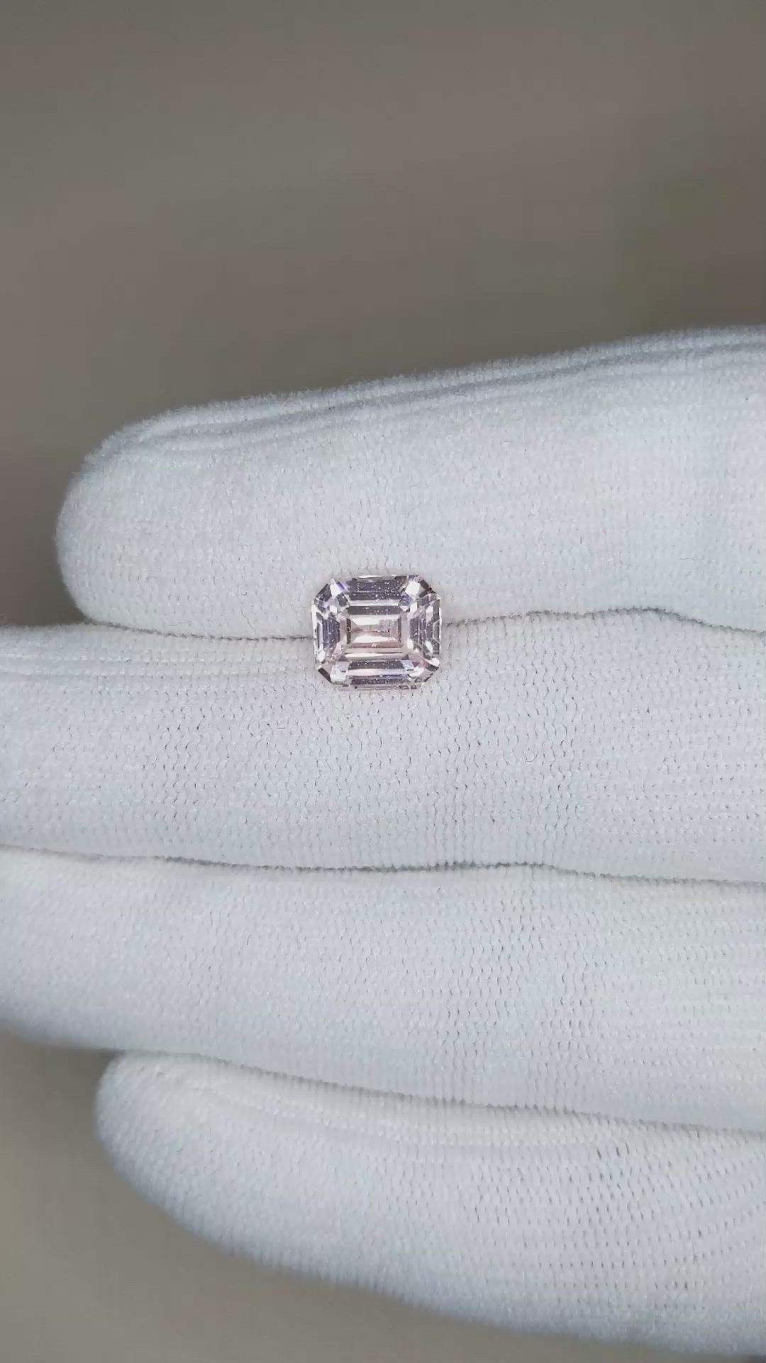 3.58 Ct. Pink Sapphire from Ceylon (Sri Lanka) Size Video
