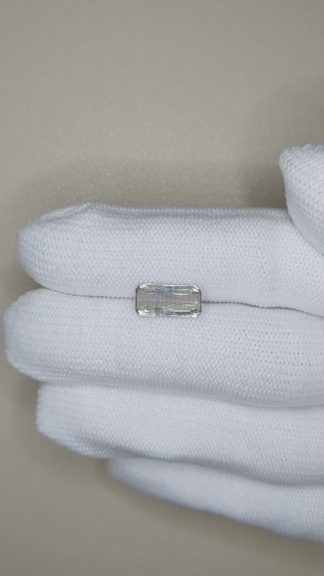 2.93 Ct. Grey Sapphire from Madagascar Size Video