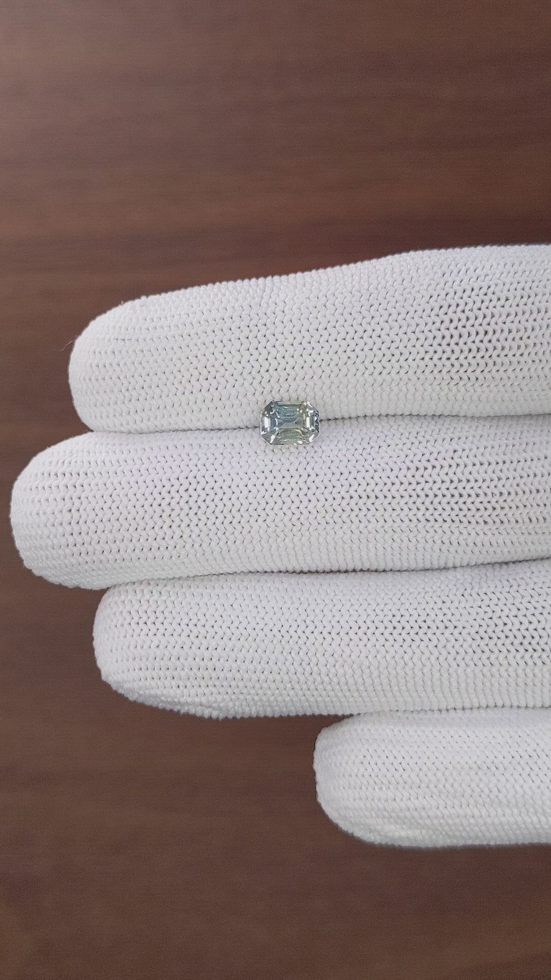 1.21 Ct. Bi Color / Parti Sapphire from Tanzania Size Video