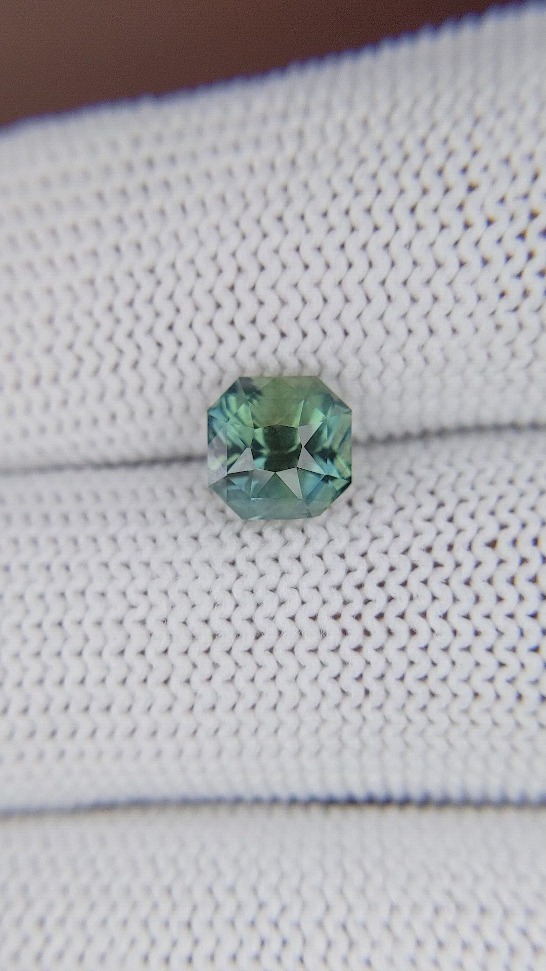 2.00 Ct. Bluish Green Sapphire from Madagascar Size Video