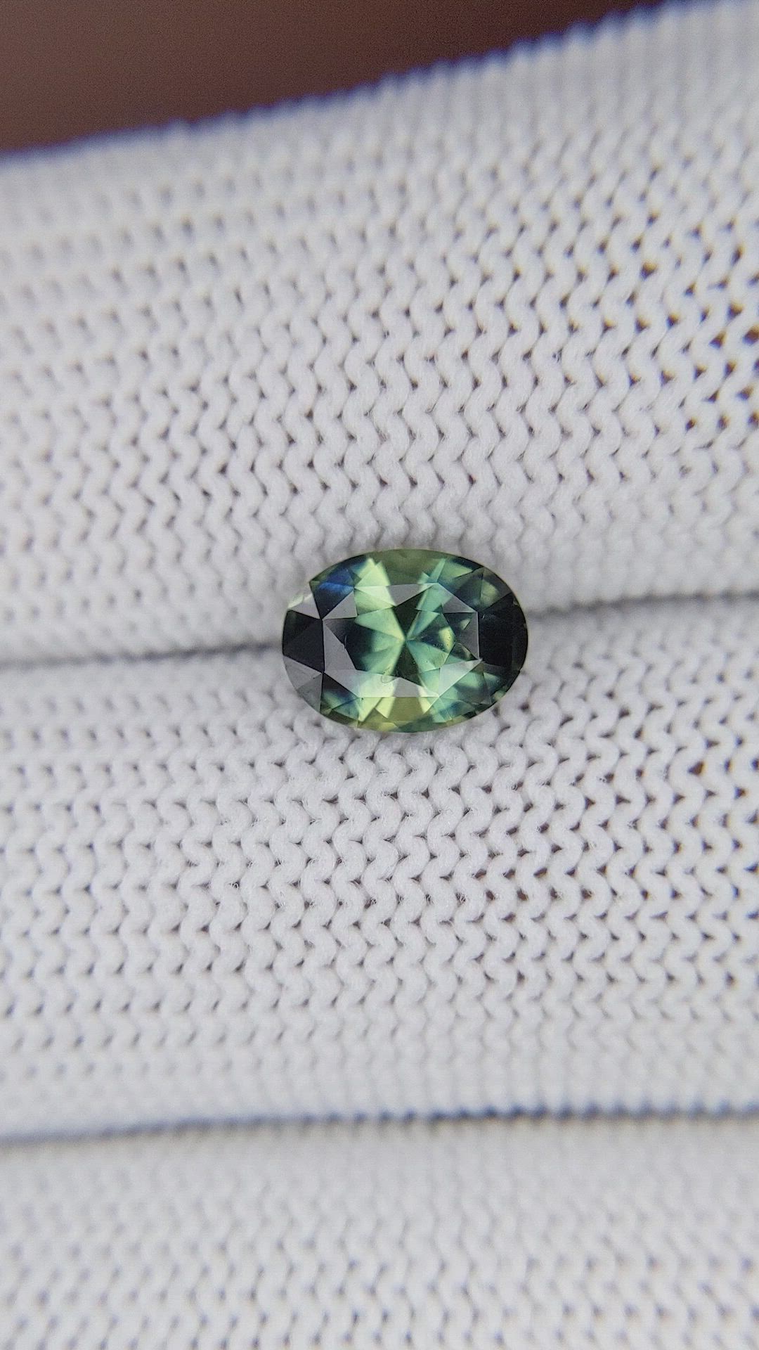 1.58 Ct. Bi Color / Parti Sapphire from Madagascar Size Video