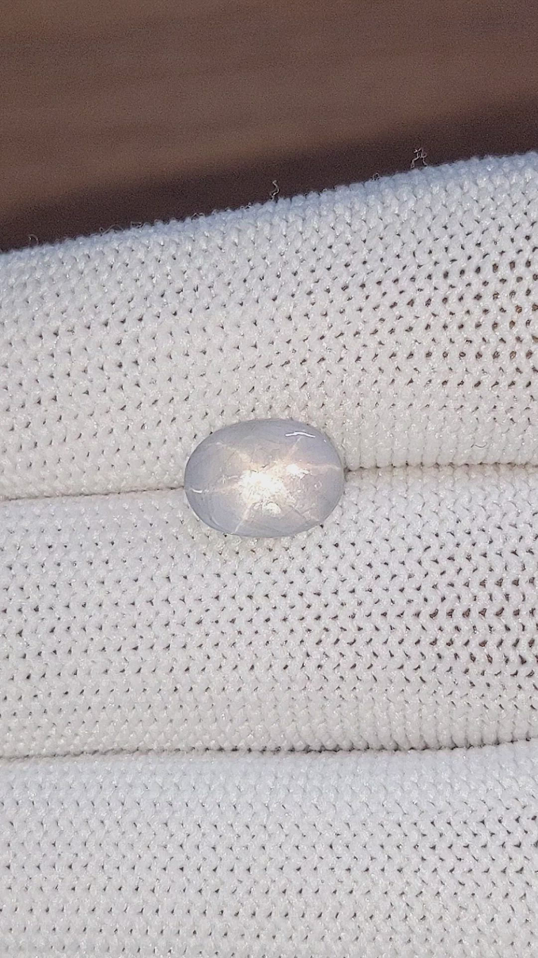 3.04 Ct. Grey Star Sapphire from Ceylon (Sri Lanka) Size Video