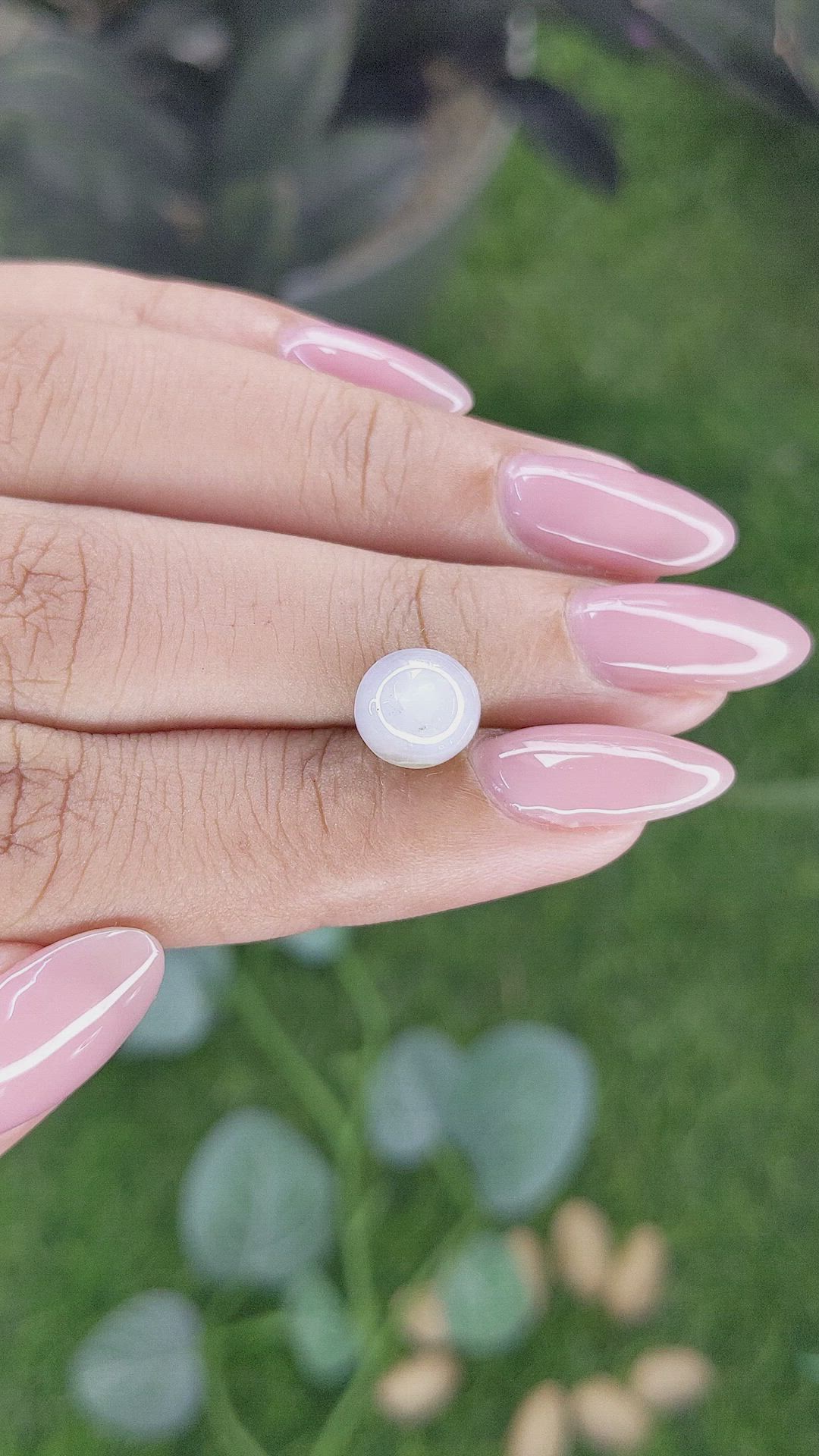 4.28 Ct. Grey Star Sapphire from Ceylon (Sri Lanka) Size Video