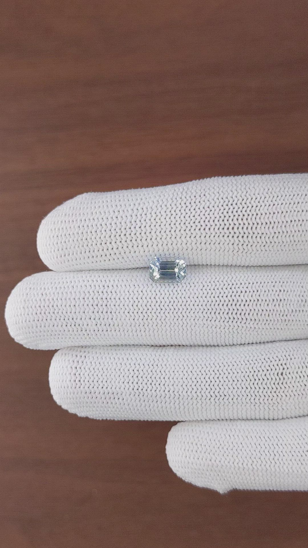 2.13 Ct. Bi Color / Parti Sapphire from Ceylon (Sri Lanka) Size Video