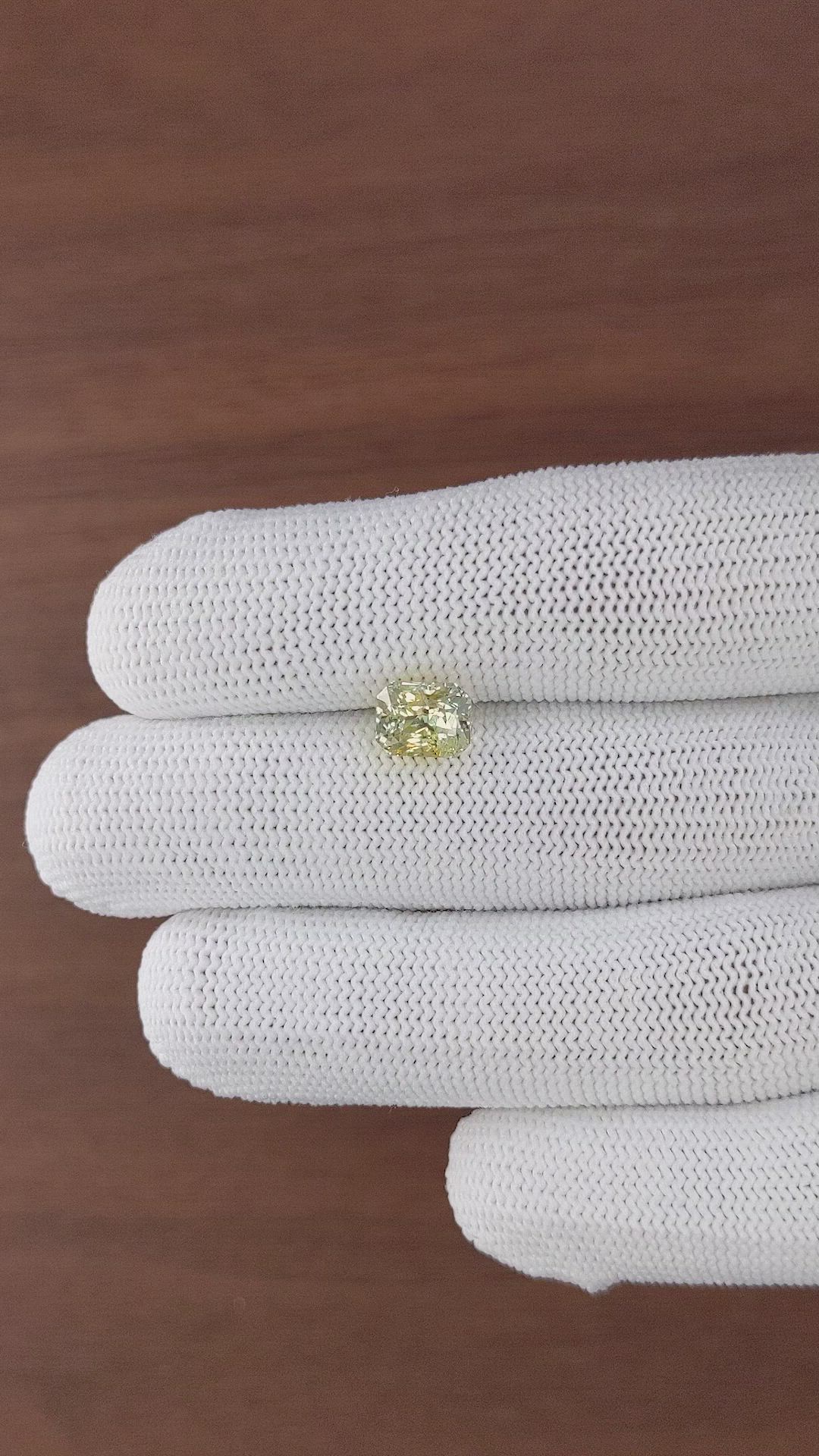 3.07 Ct. Yellow Sapphire from Ceylon (Sri Lanka) Size Video