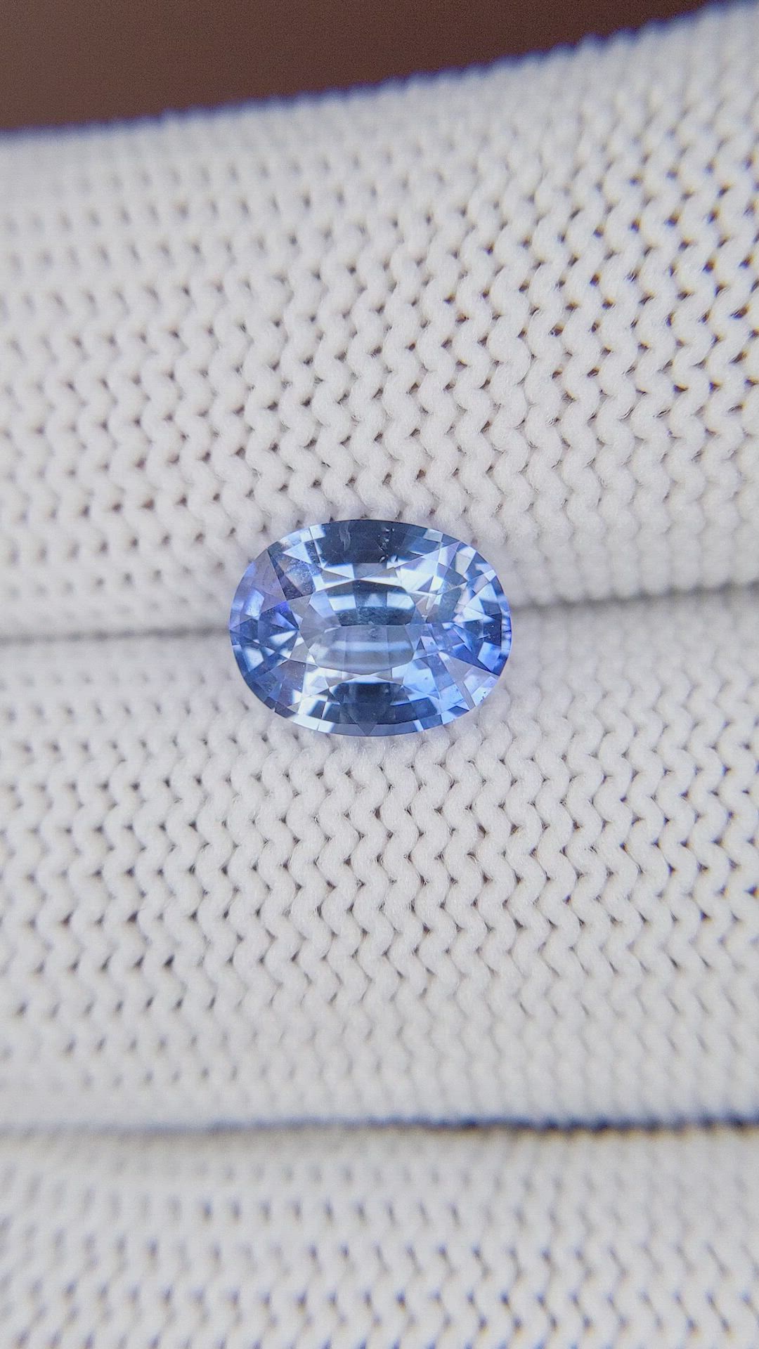 2.05 Ct. Blue Sapphire from Ceylon (Sri Lanka) Size Video