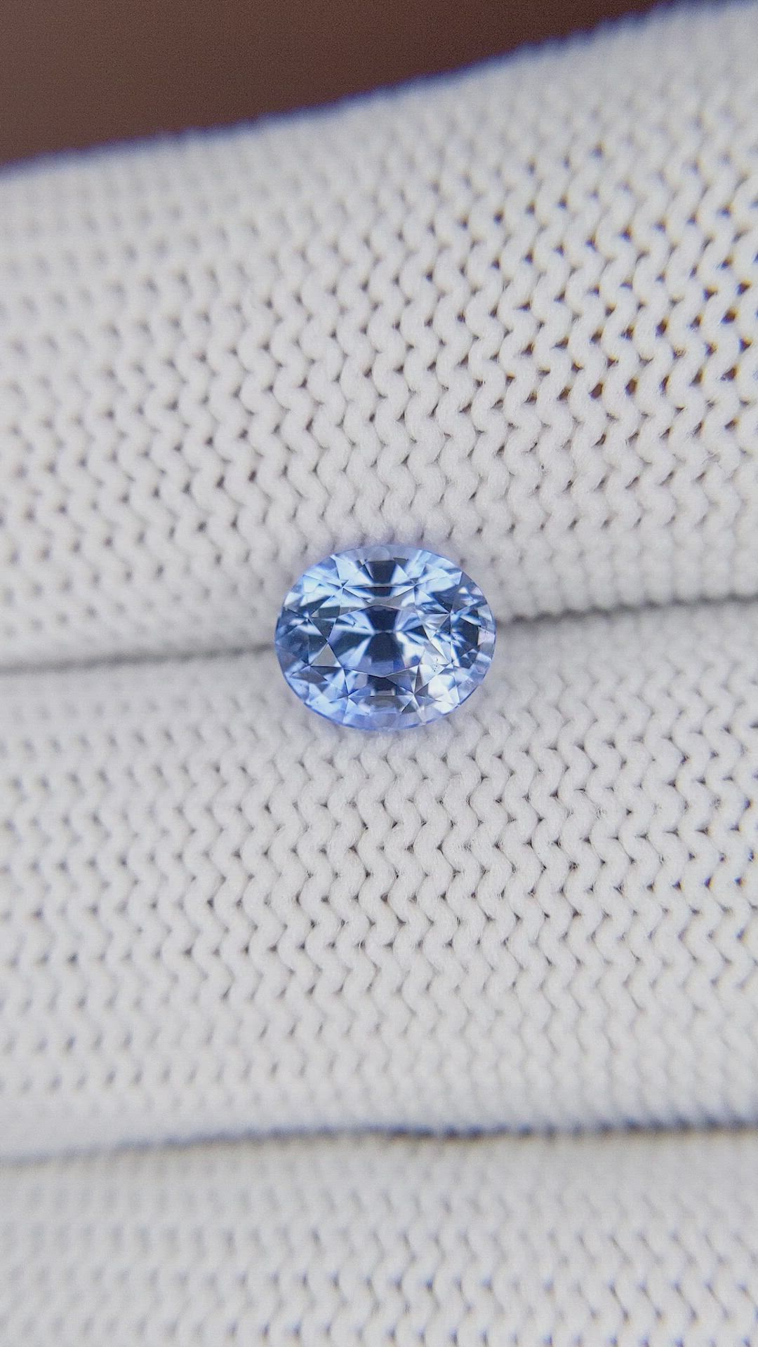 1.62 Ct. Blue Sapphire from Ceylon (Sri Lanka) Size Video