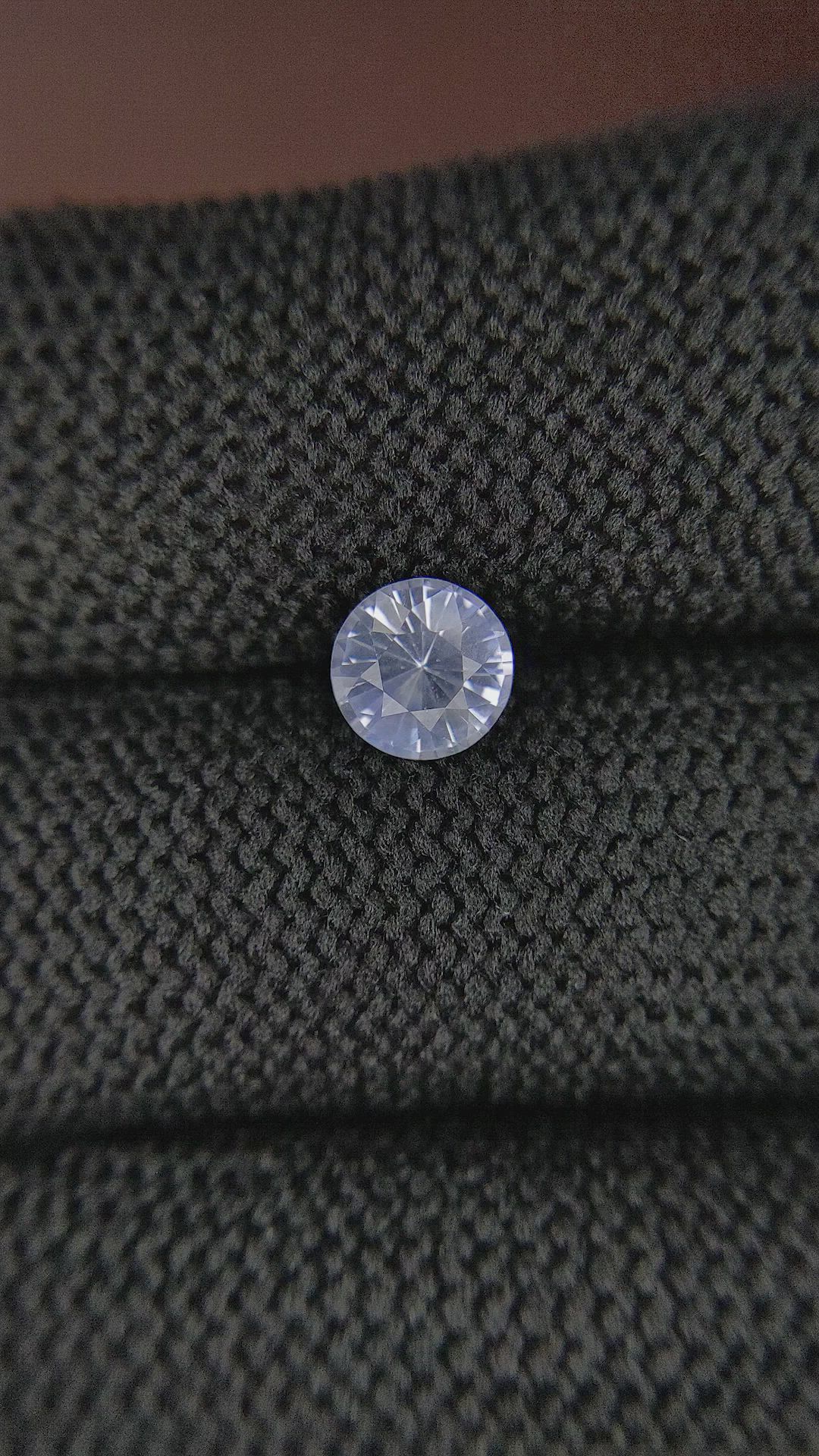 1.16 Ct. White Sapphire from Ceylon (Sri Lanka) Size Video