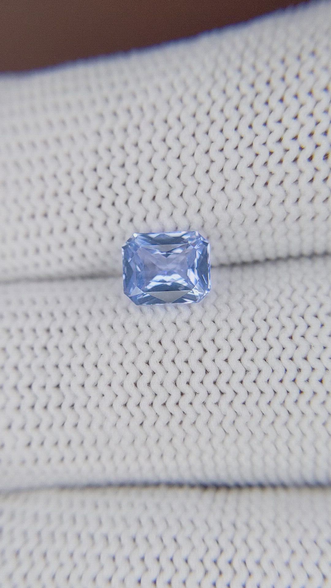 1.14 Ct. Blue Sapphire from Ceylon (Sri Lanka) Size Video