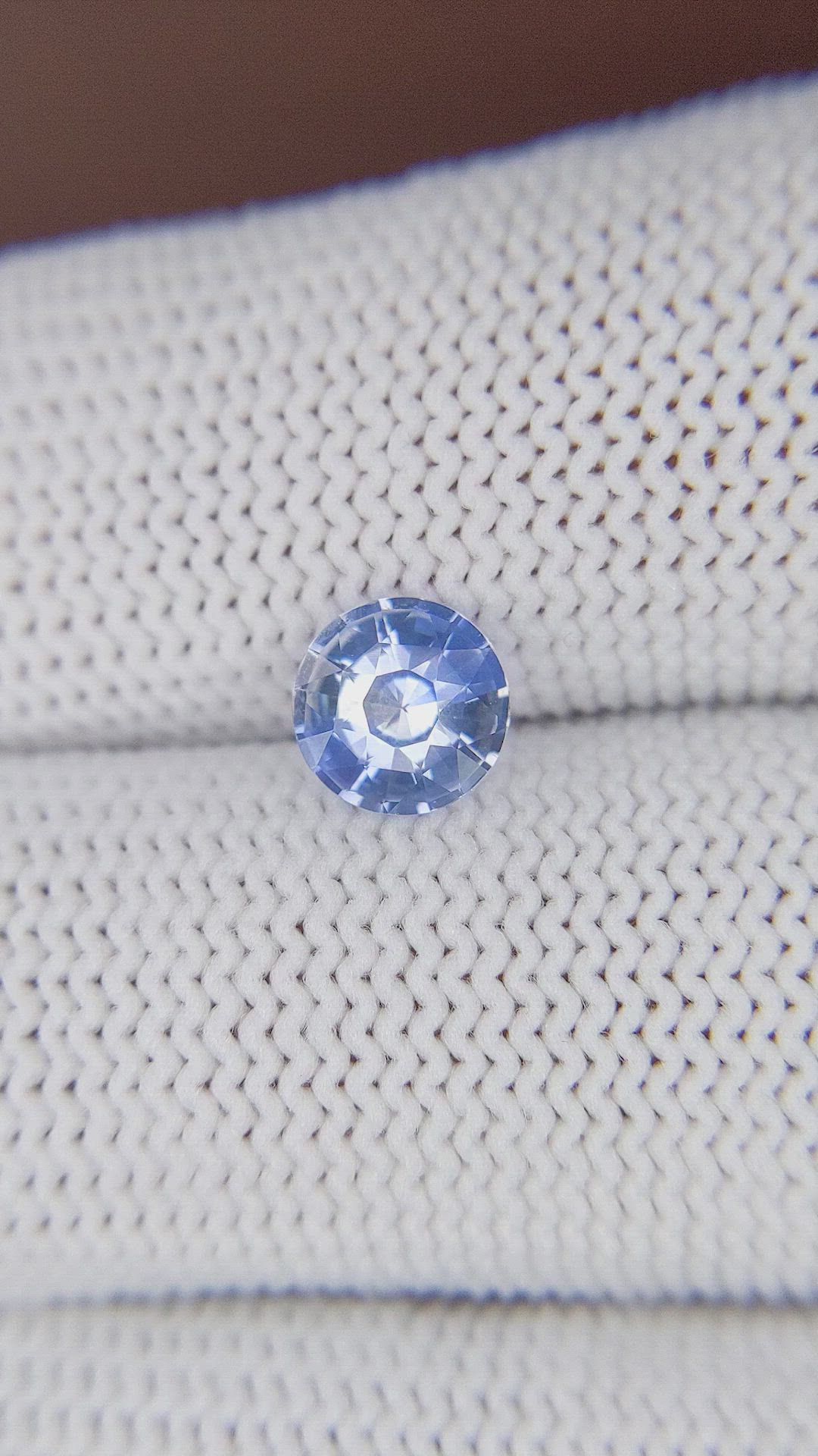 1.09 Ct. Blue Sapphire from Ceylon (Sri Lanka) Size Video
