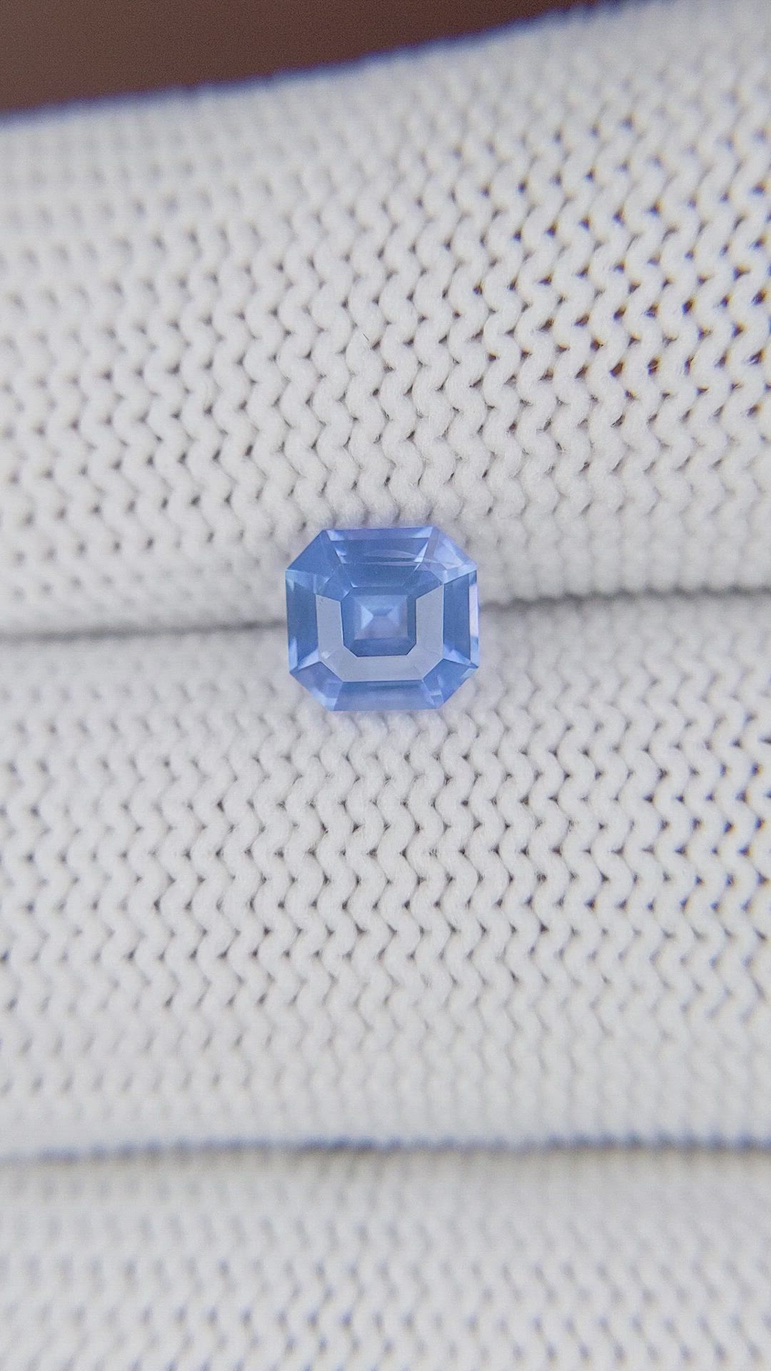 1.14 Ct. Blue Sapphire from Ceylon (Sri Lanka) Size Video