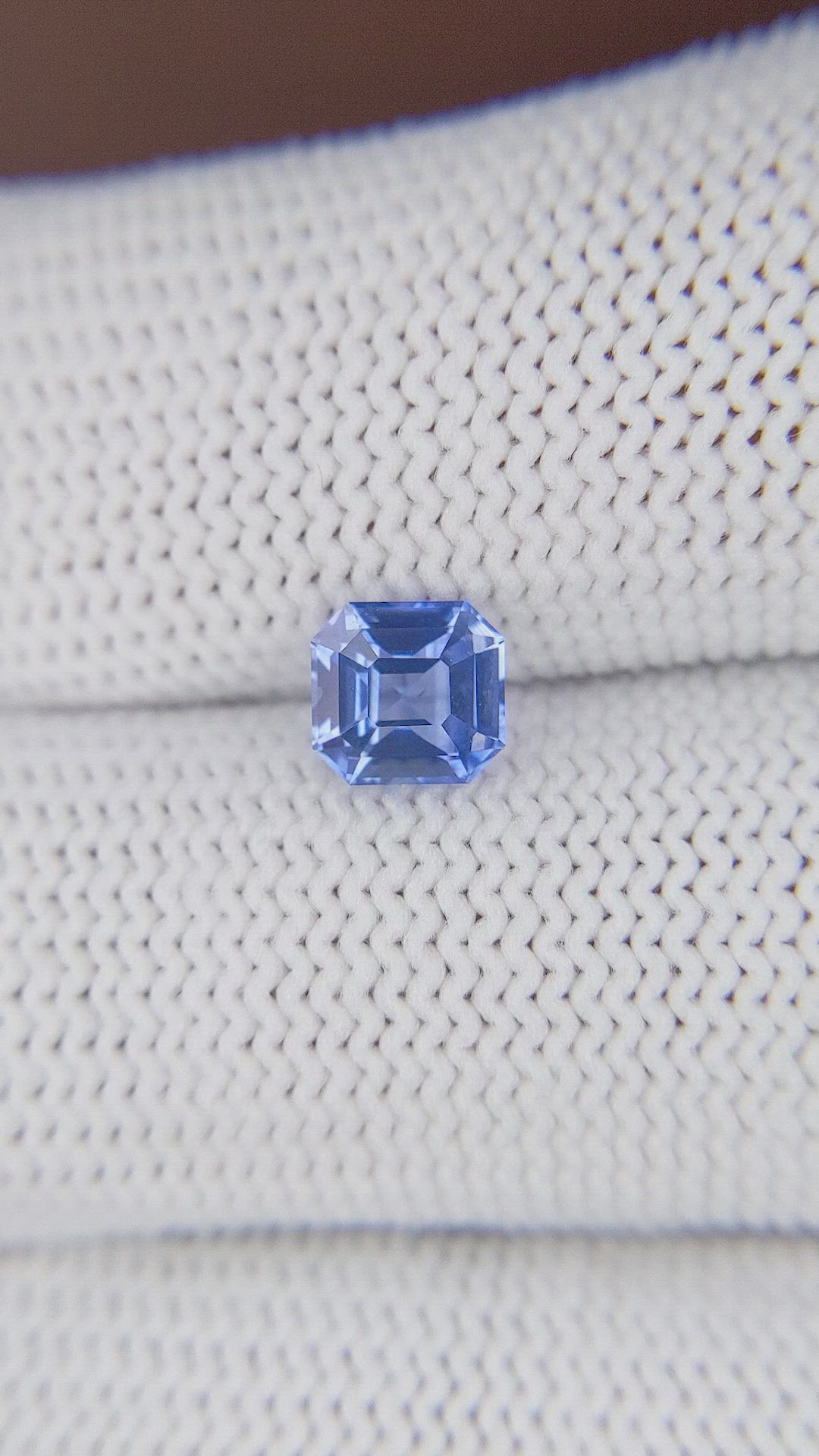 1.20 Ct. Blue Sapphire from Ceylon (Sri Lanka) Size Video